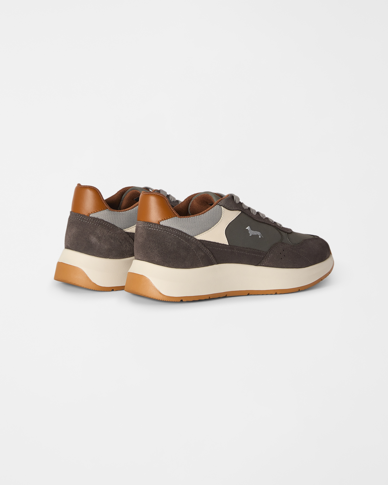 MEN'S SUEDE - NUBUCK SHOES, GRAY, large image number 2