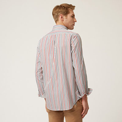Art Academy Striped Organic Cotton Shirt