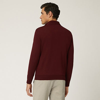 Half-Zip Pullover With Buttons