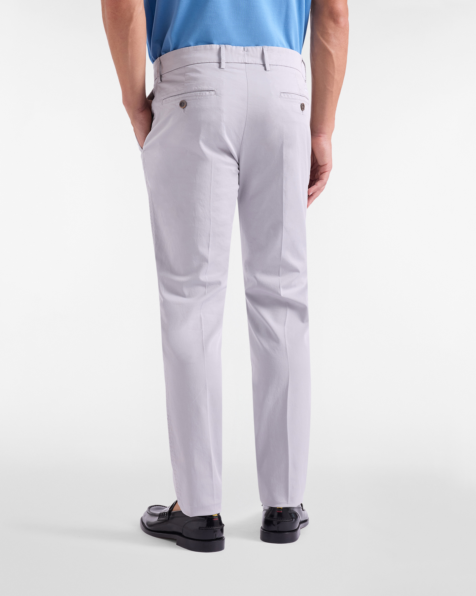 Pantaloni Uomo Chino Basico Narrow Fit