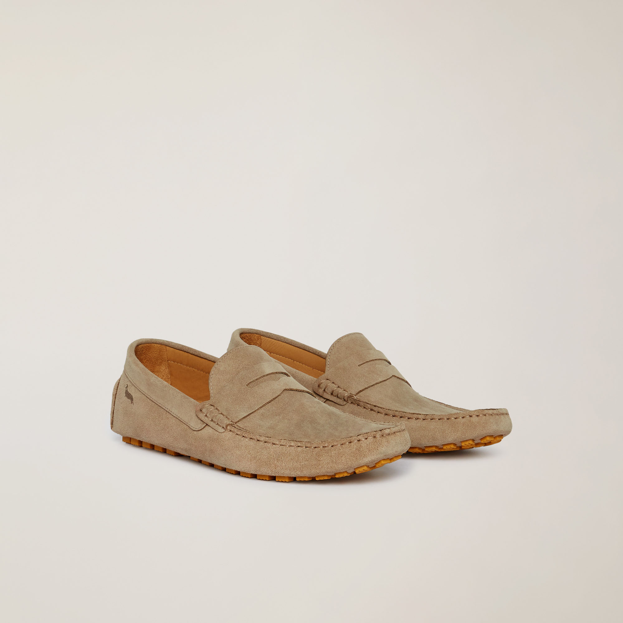Loafer with Cleats, Beige, large image number 1