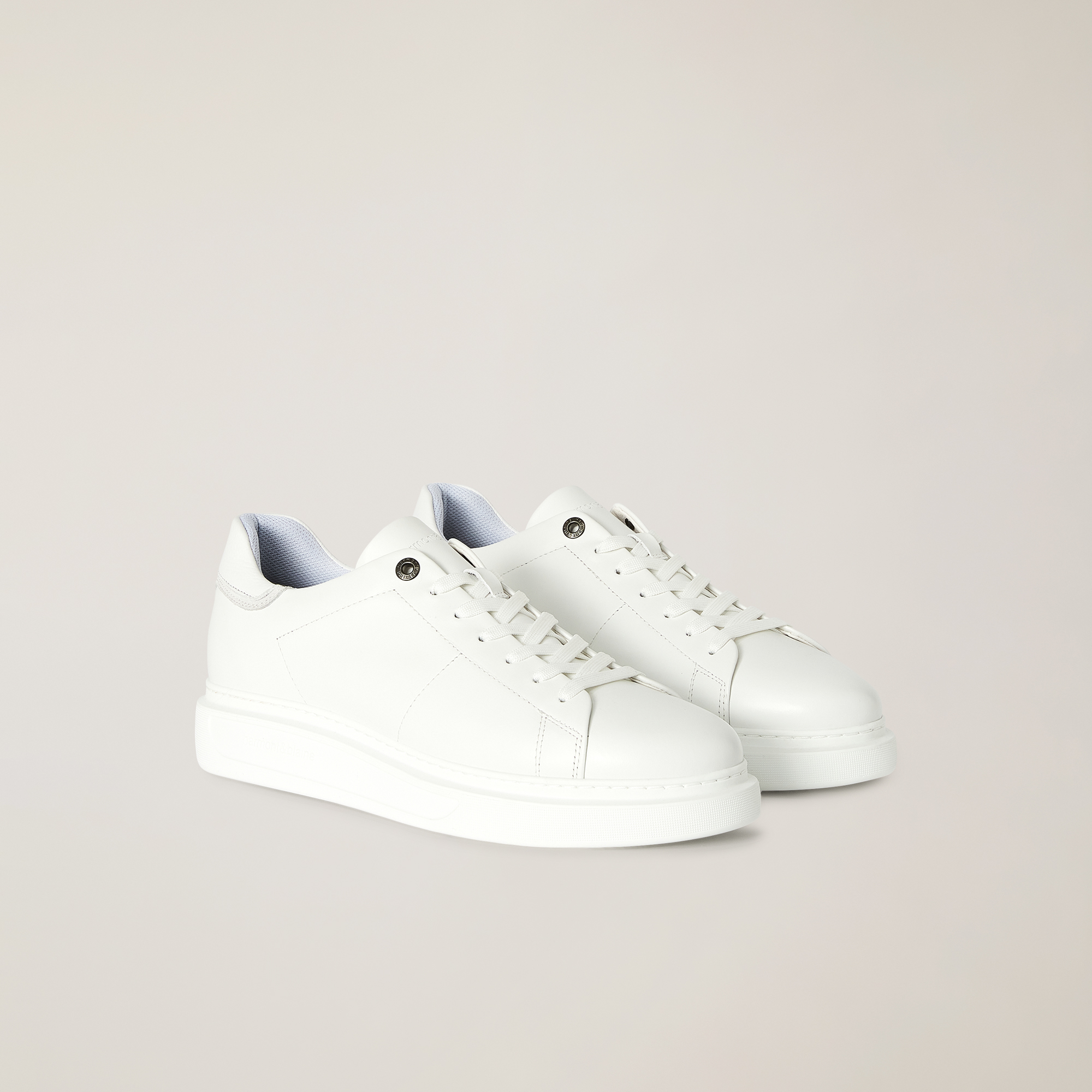 Leather Urban Sneaker, White, large image number 1