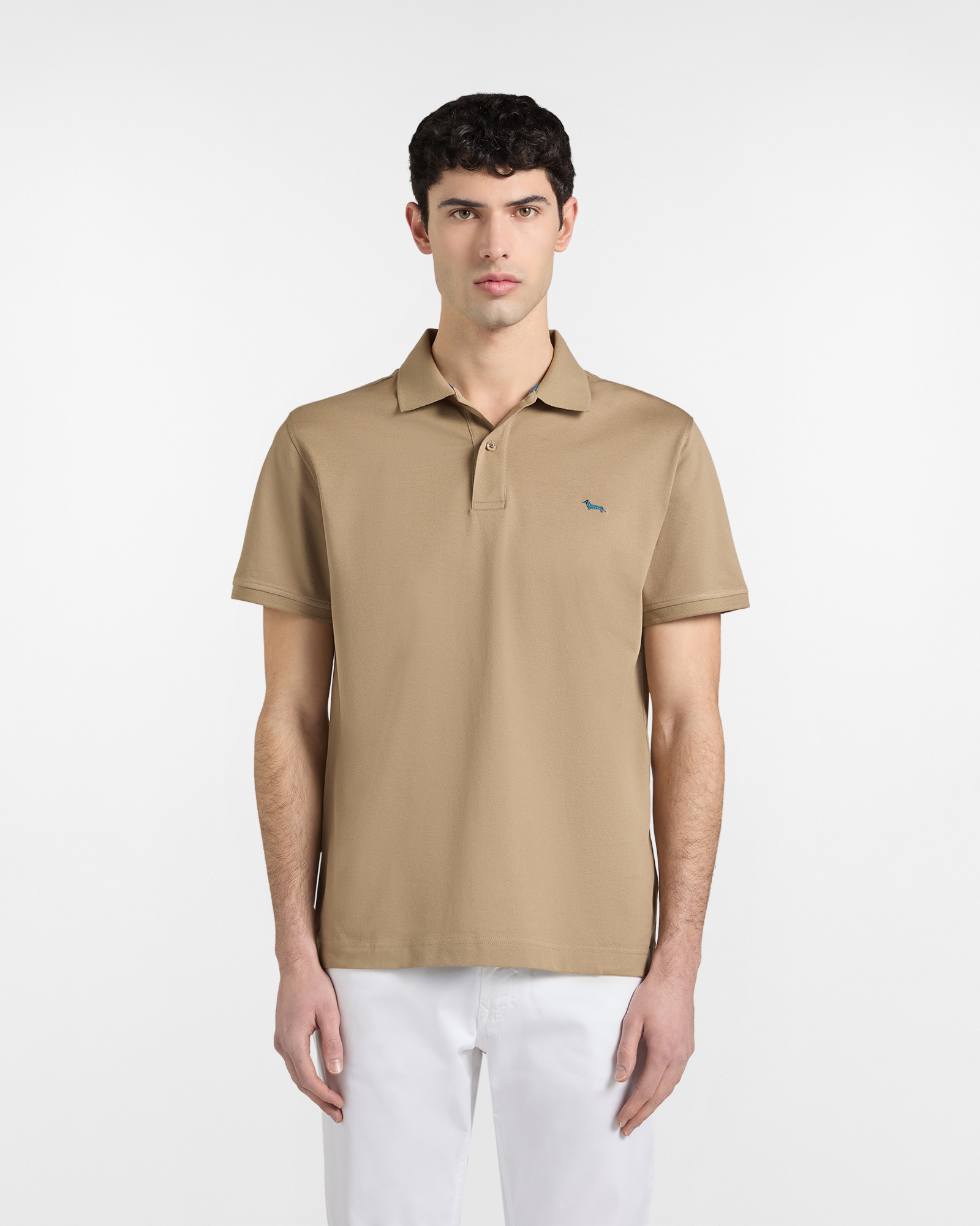 Harmont&Blaine - Polo Uomo Basic in Piqué, Uomo, Grigio, Taglia: XL