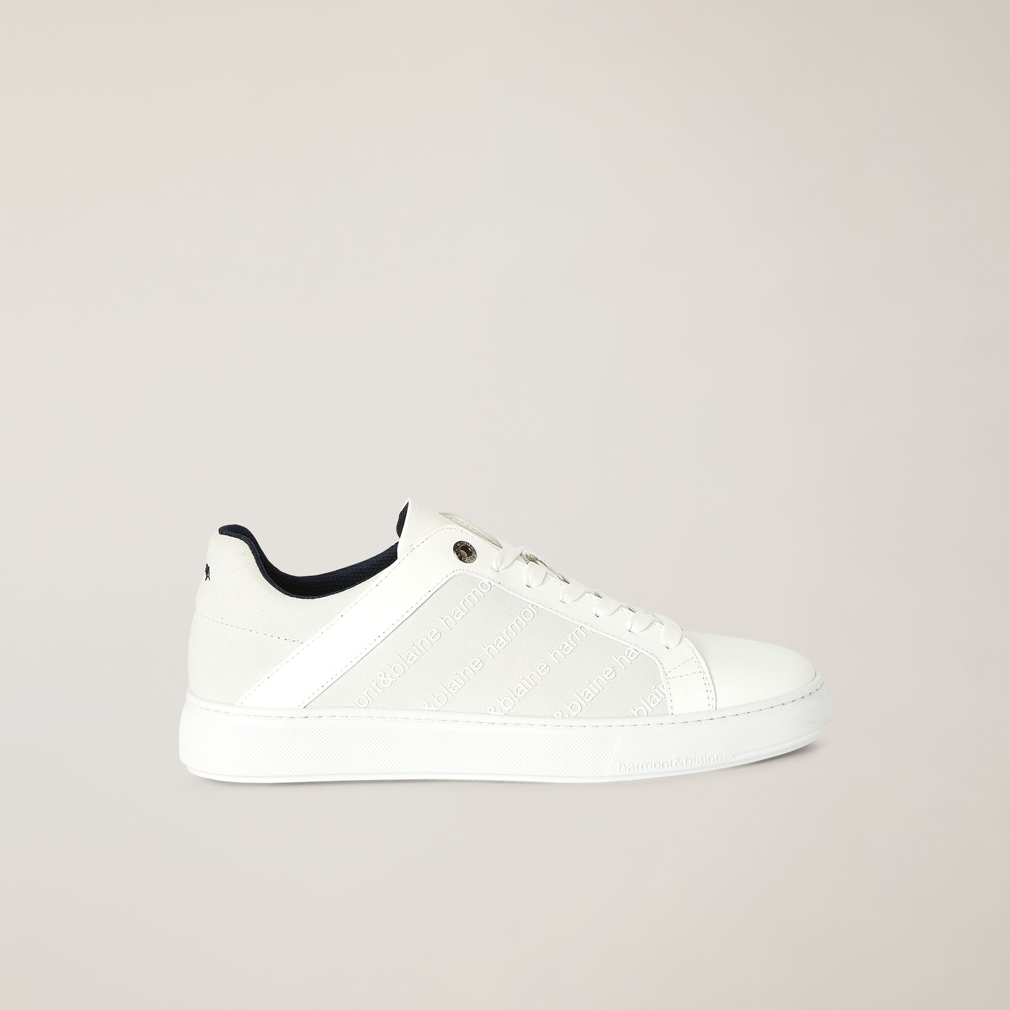 Sneaker In Mix Di Materiali in Bianco: Scarpe casual Di Lusso | Harmont ...