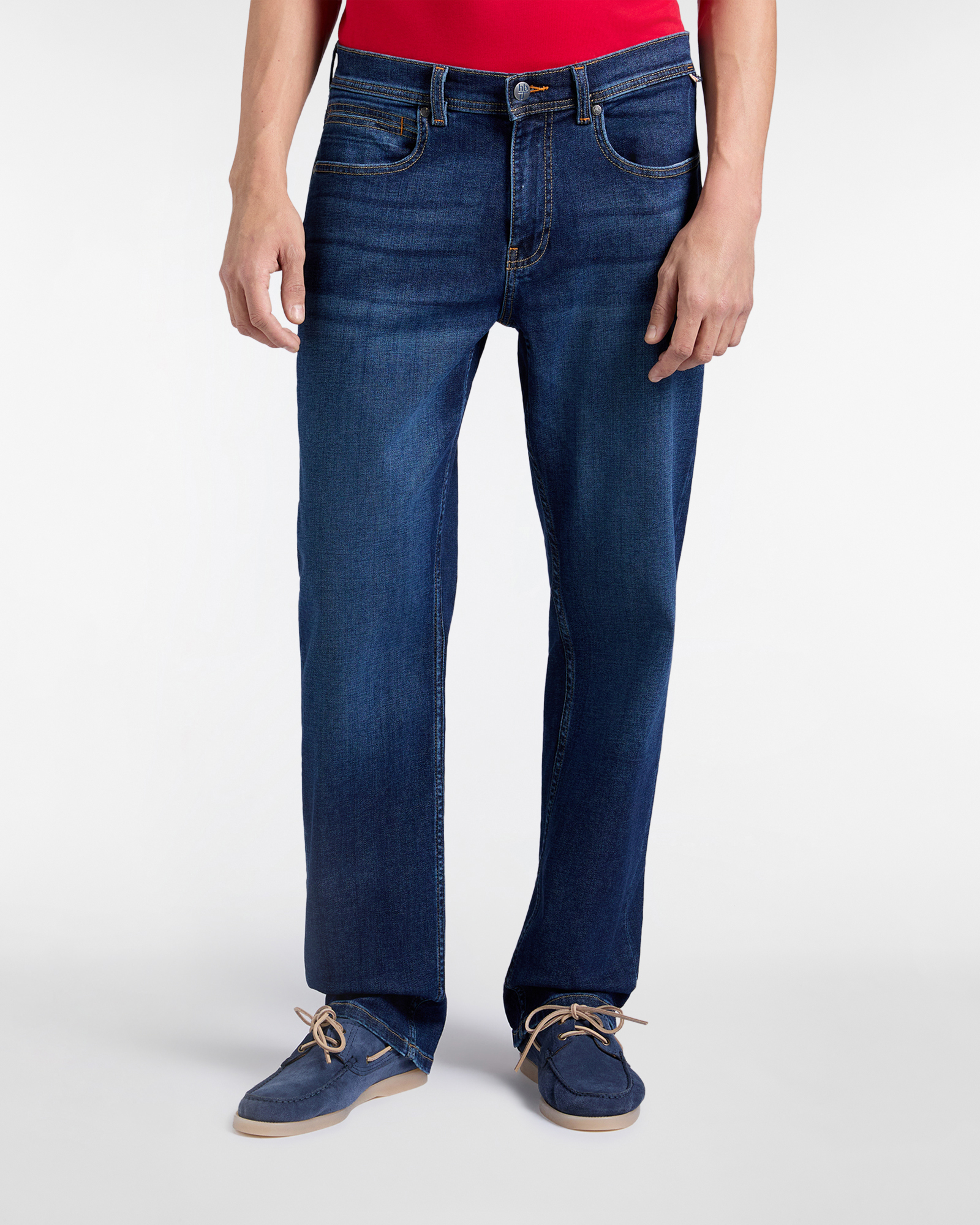 Denim Uomo Cinque Tasche Regular Fit