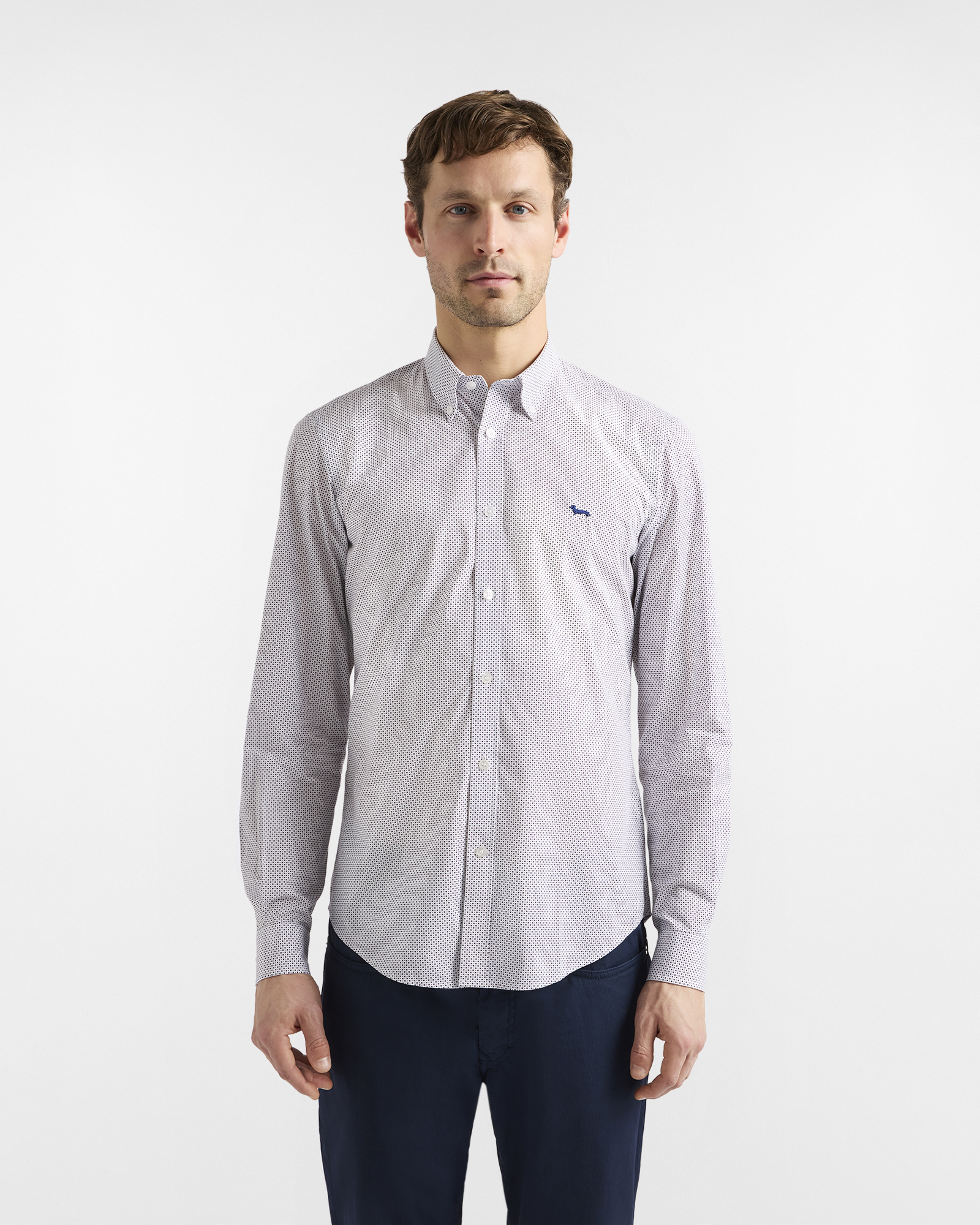 Camicia Micro Fantasia narrow fit