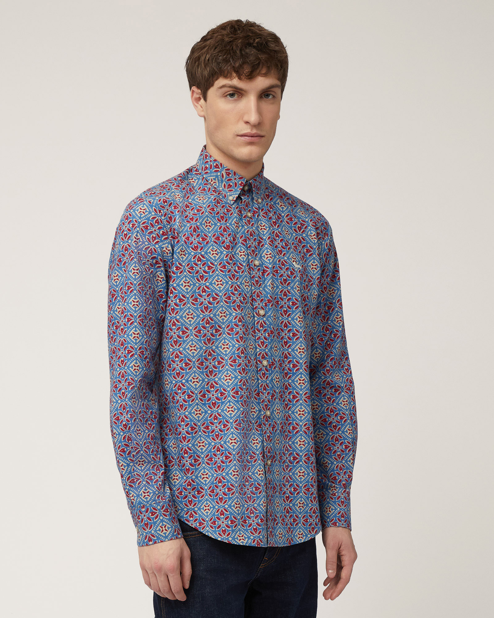 Multicolor Pattern Shirt