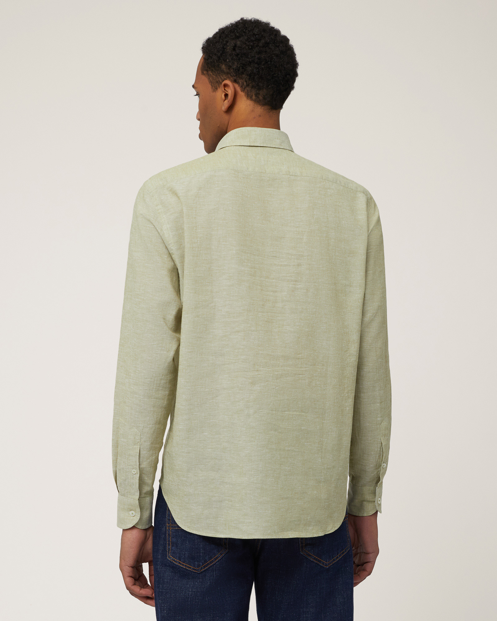 Polo Camicia A Maniche Lunghe