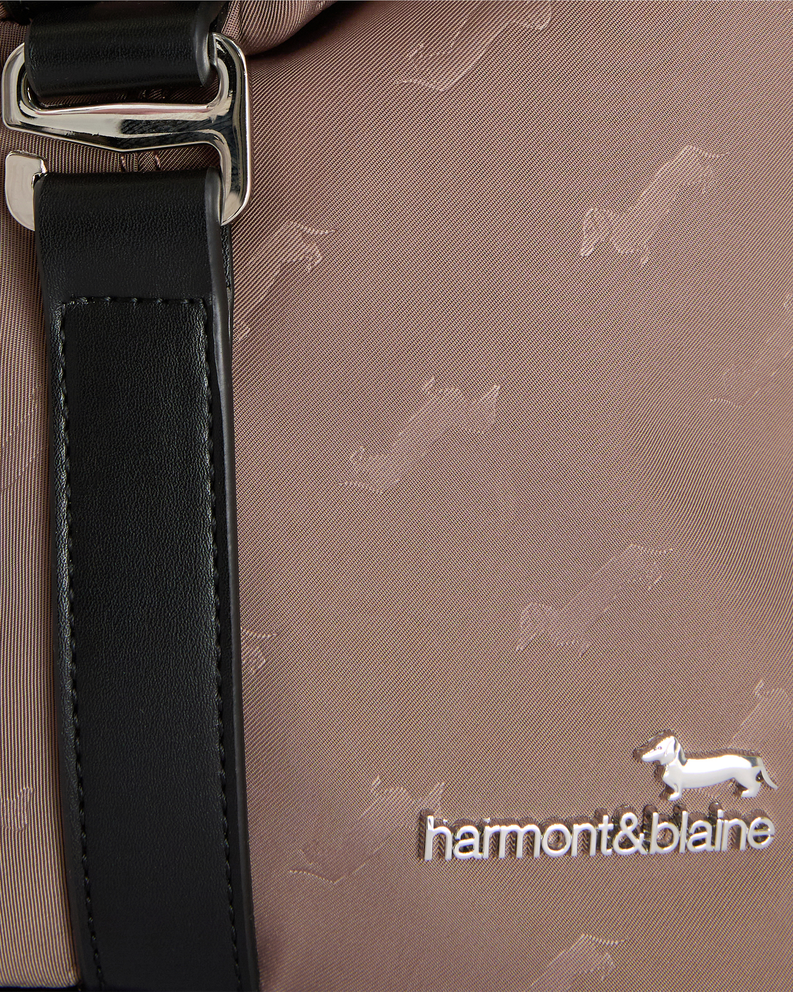 All-over dachshund single-shoulder backpack, Beige, large image number 3