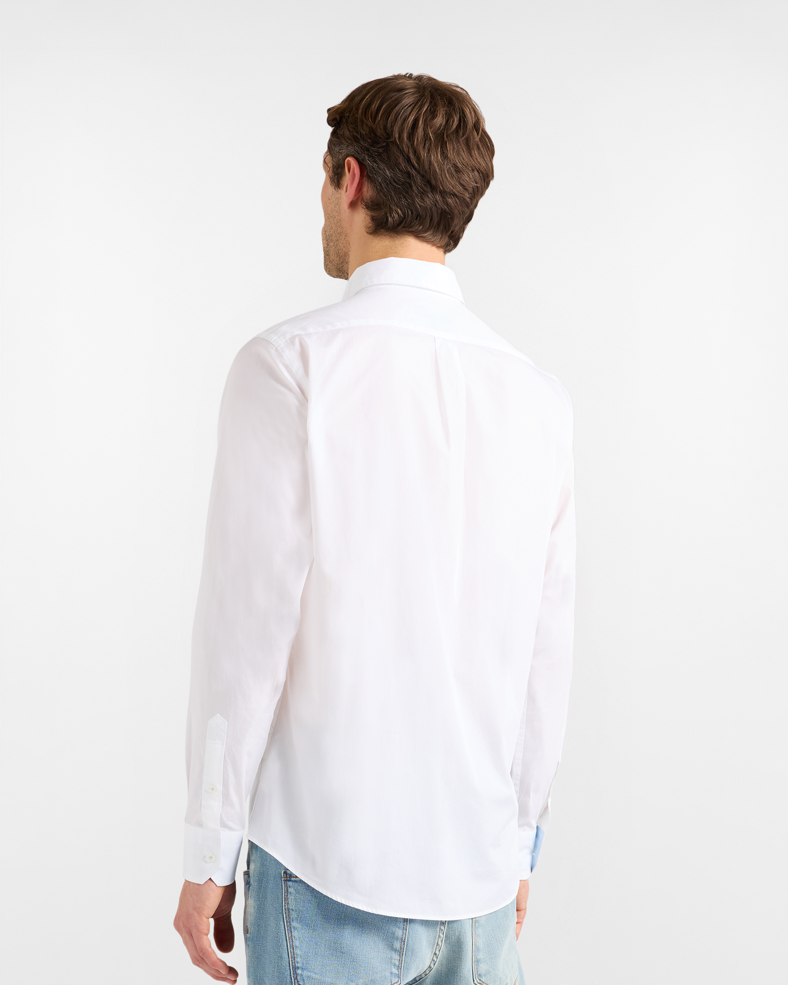 Regular-fit shirt with bands, White, large image number 2