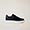Genuine Leather And Fabric Sneakers, Blu Scuro, swatch