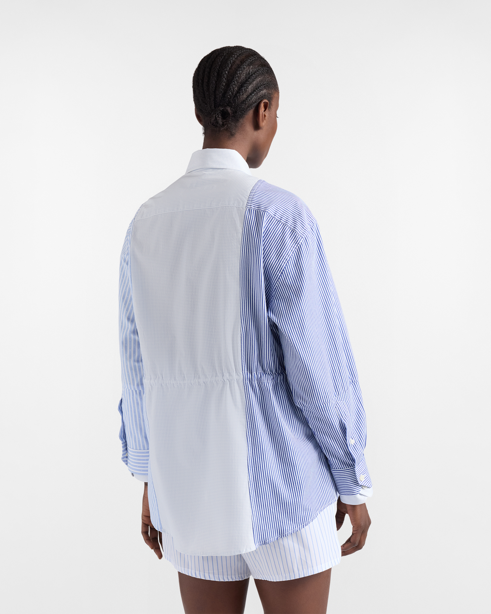 Women's Re-Loved safari jacket-style shirt, Blue, large image number 2