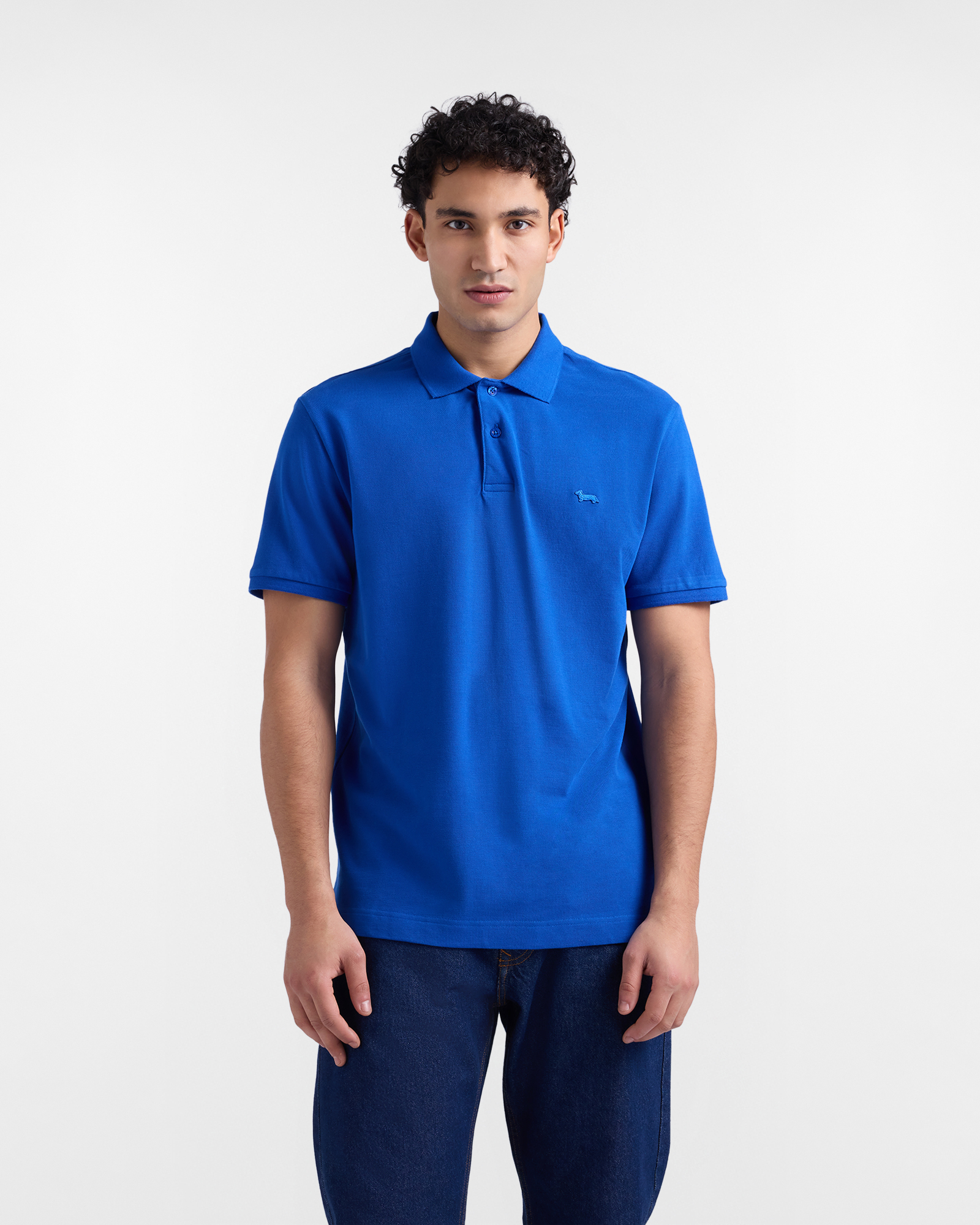Basic polo shirt in Supima&reg; cotton