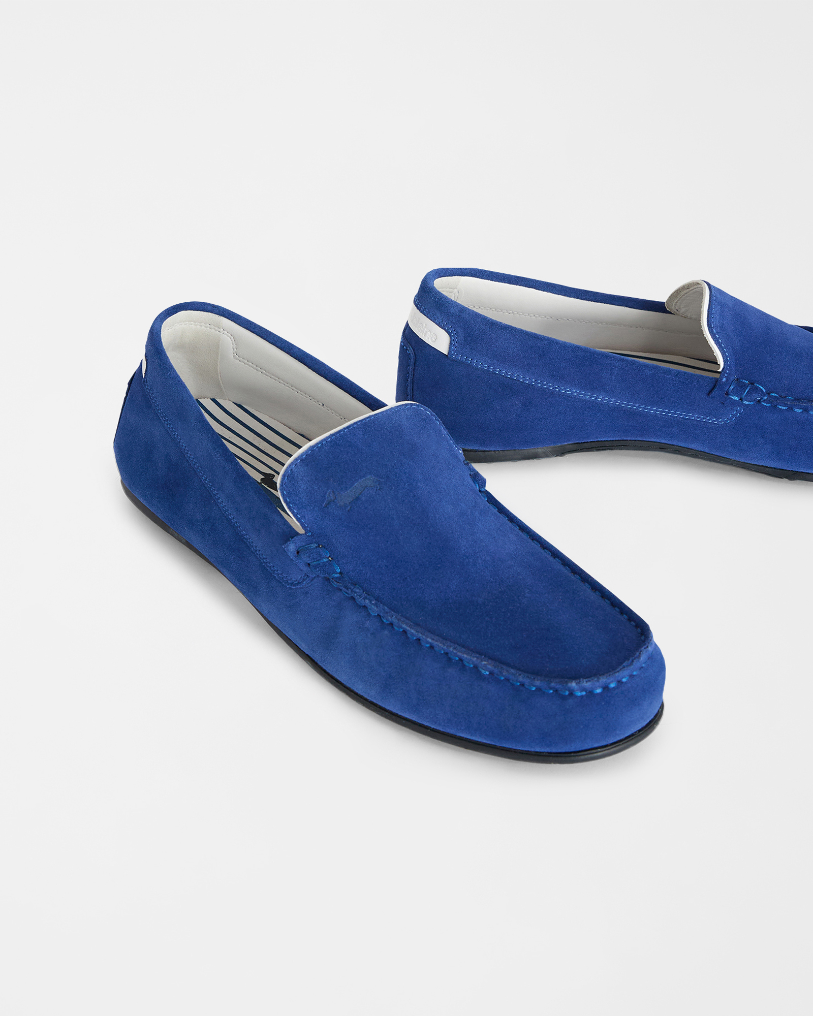 Suede loafer, Blue, large image number 3