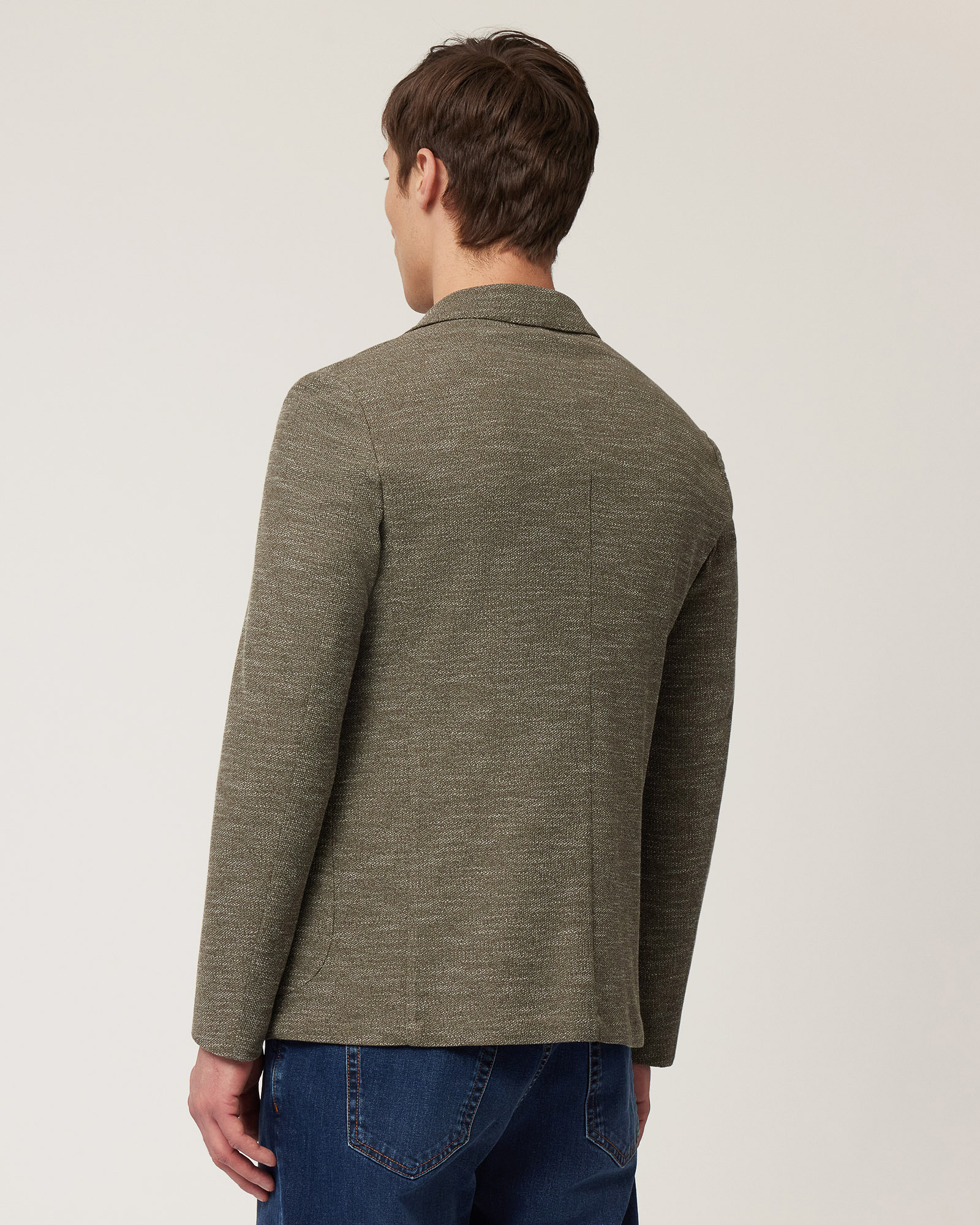 Giacca Cardigan In Jersey