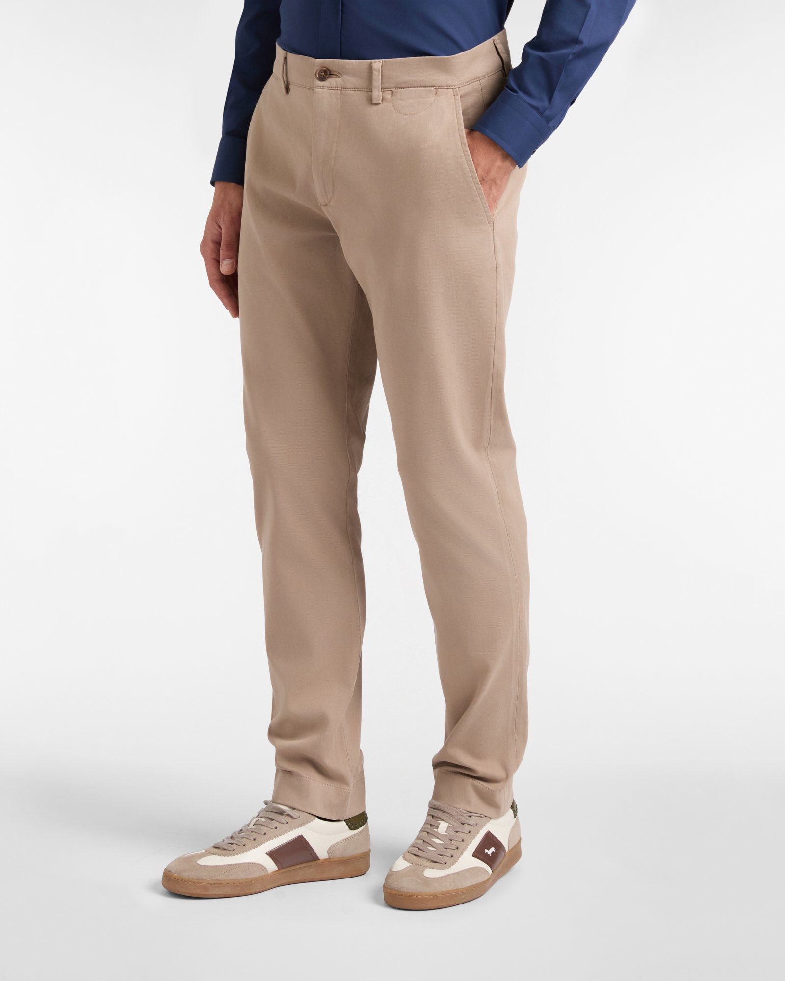 Narrow Fit Chino Trousers