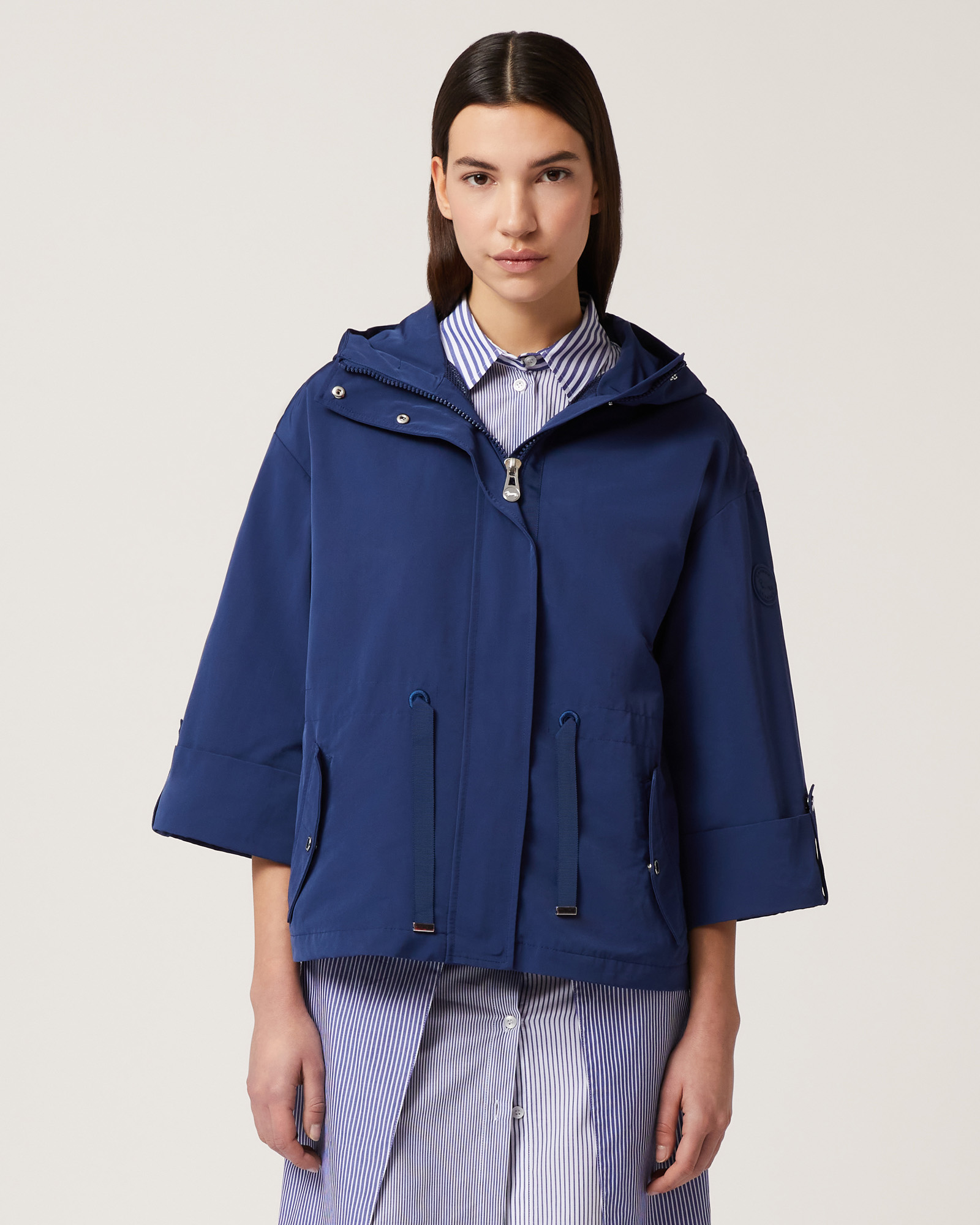 Pea Coat with Hood
