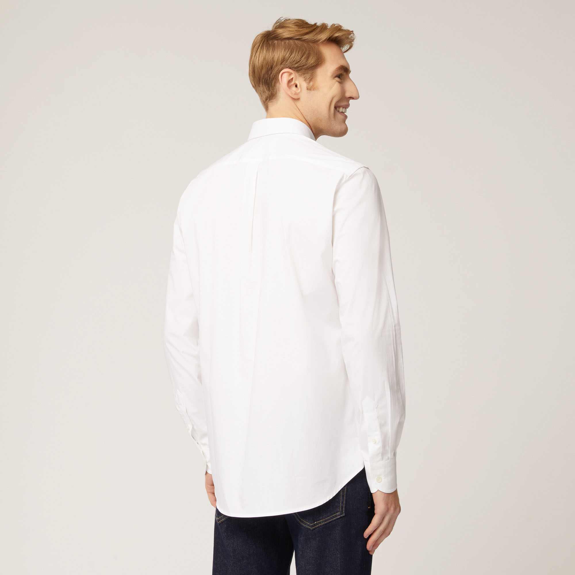  Camicia Regular Harmont & Blaine Jeans, Bianco, large image number 1
