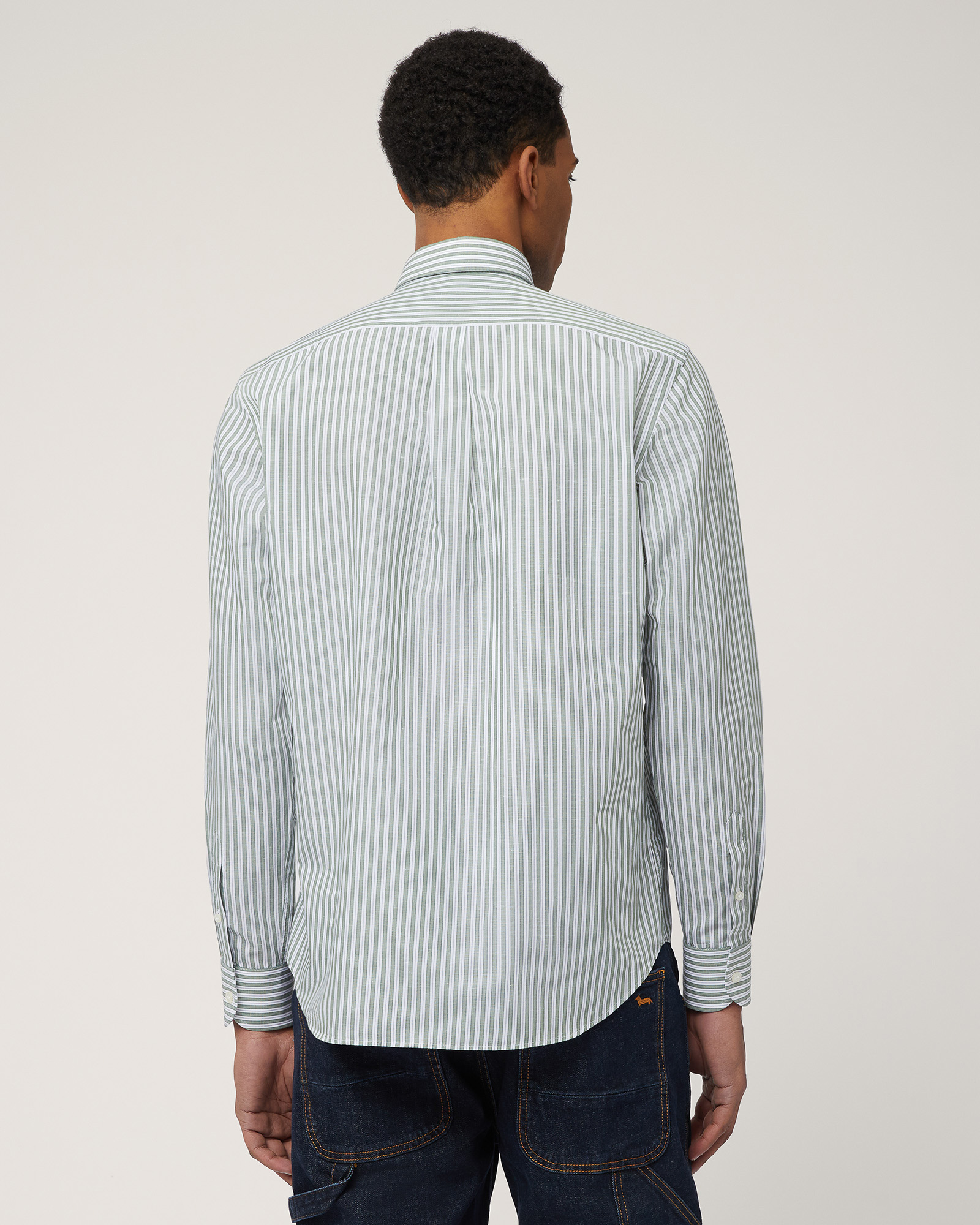 Camicia Regular A Righe