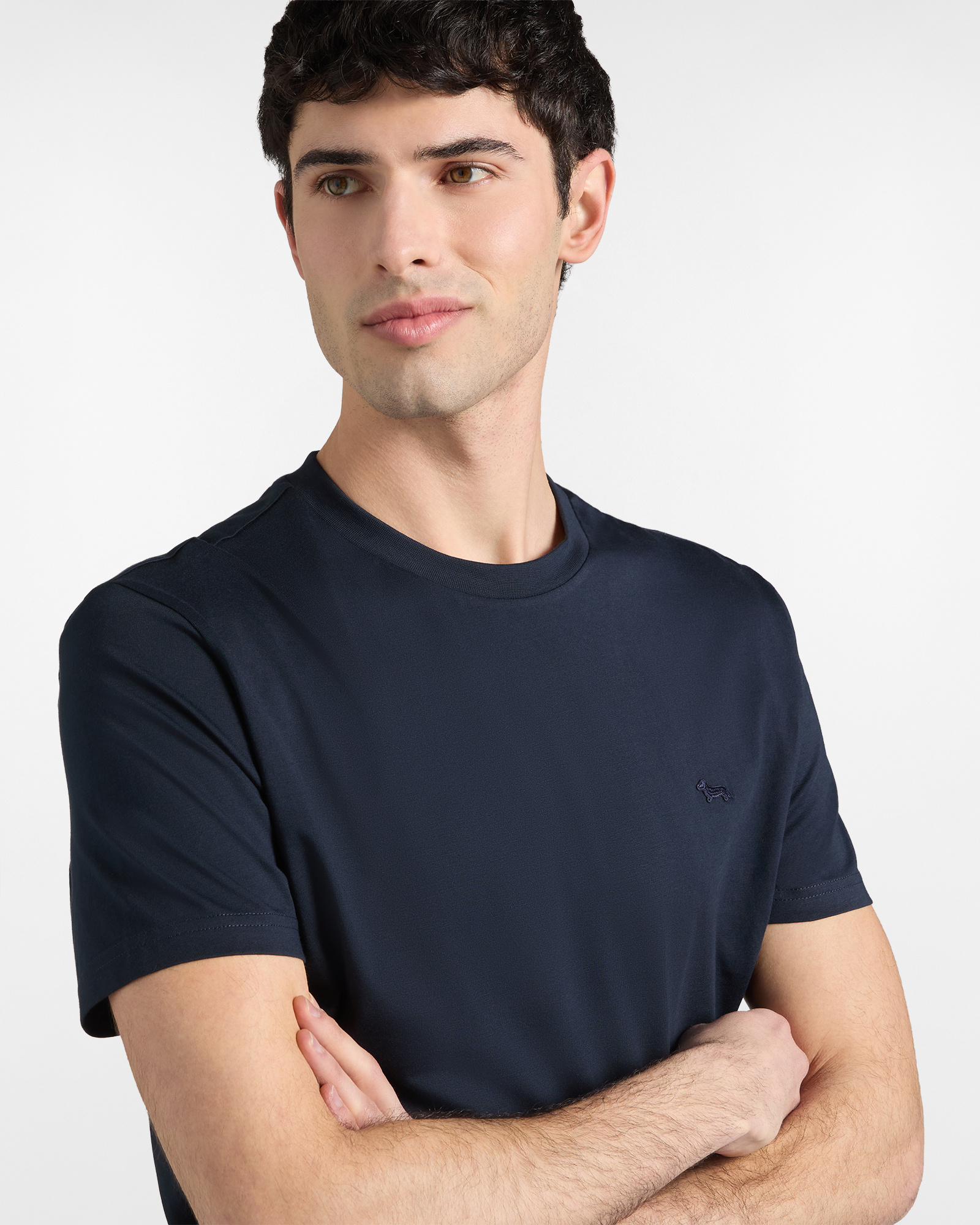 Men's premium cotton T-shirt, Blue, large image number 2