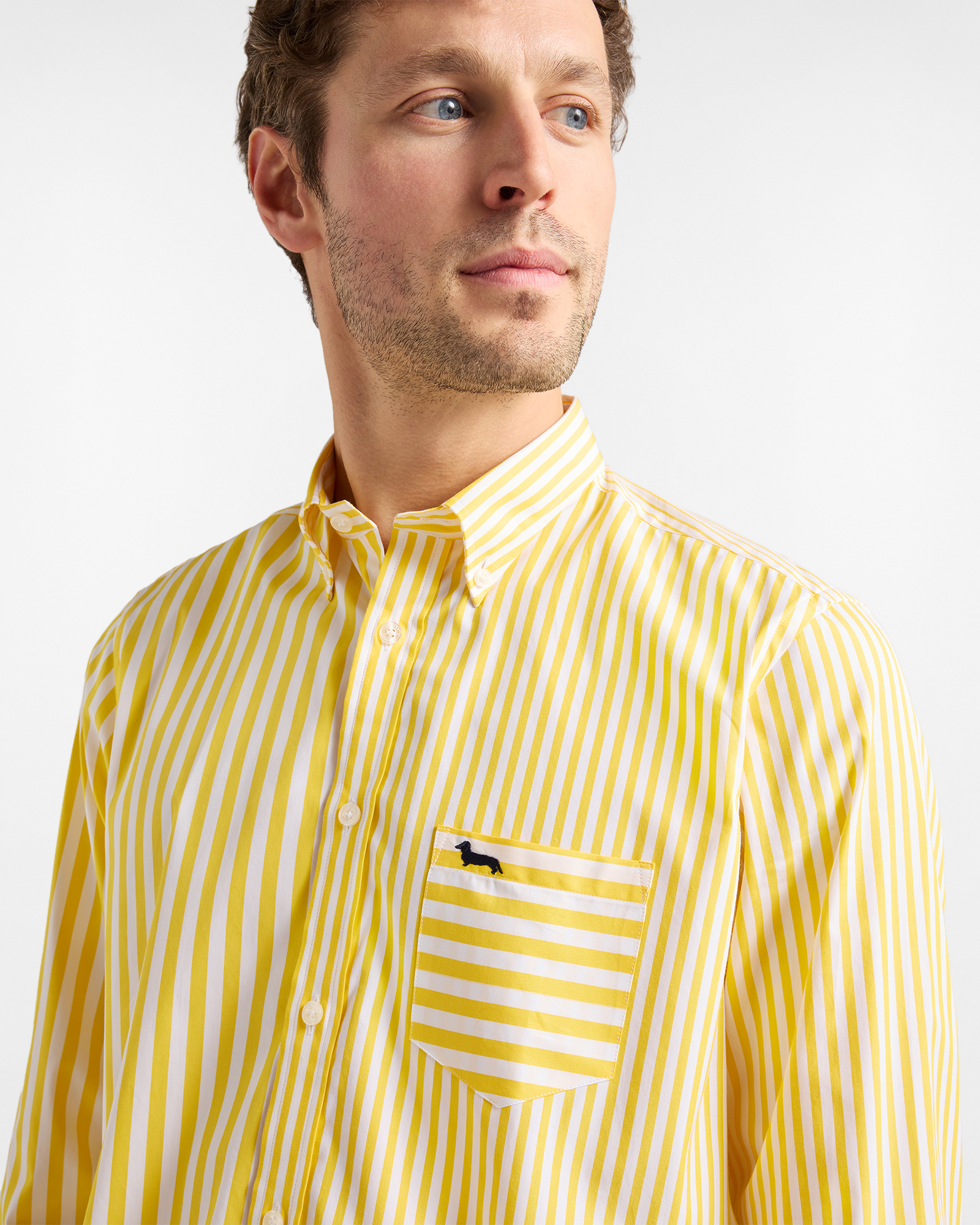 Men's &ldquo;Sorbet&rdquo; patchwork shirt