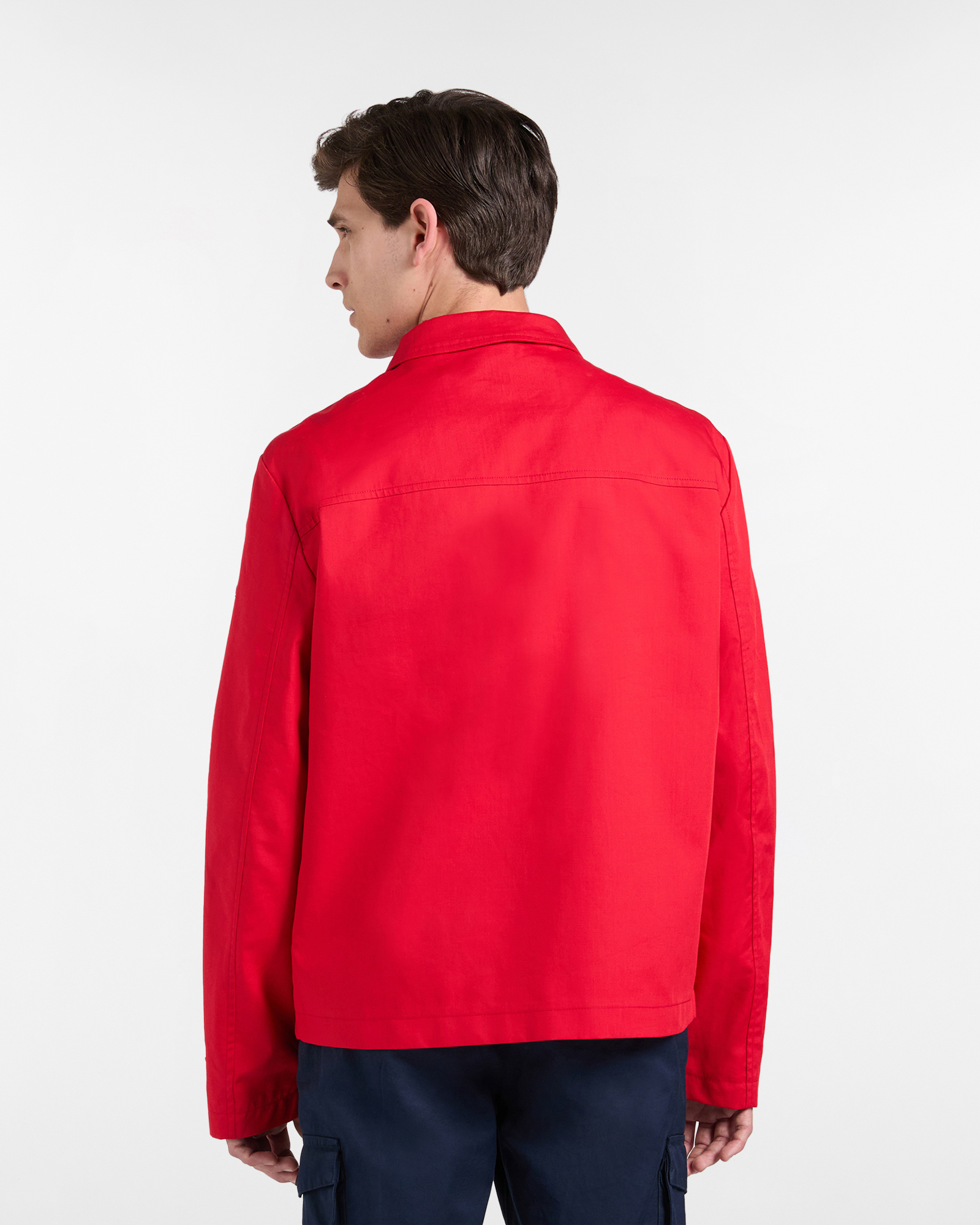 Giubbino Uomo in Cotone con Tasche Applicate