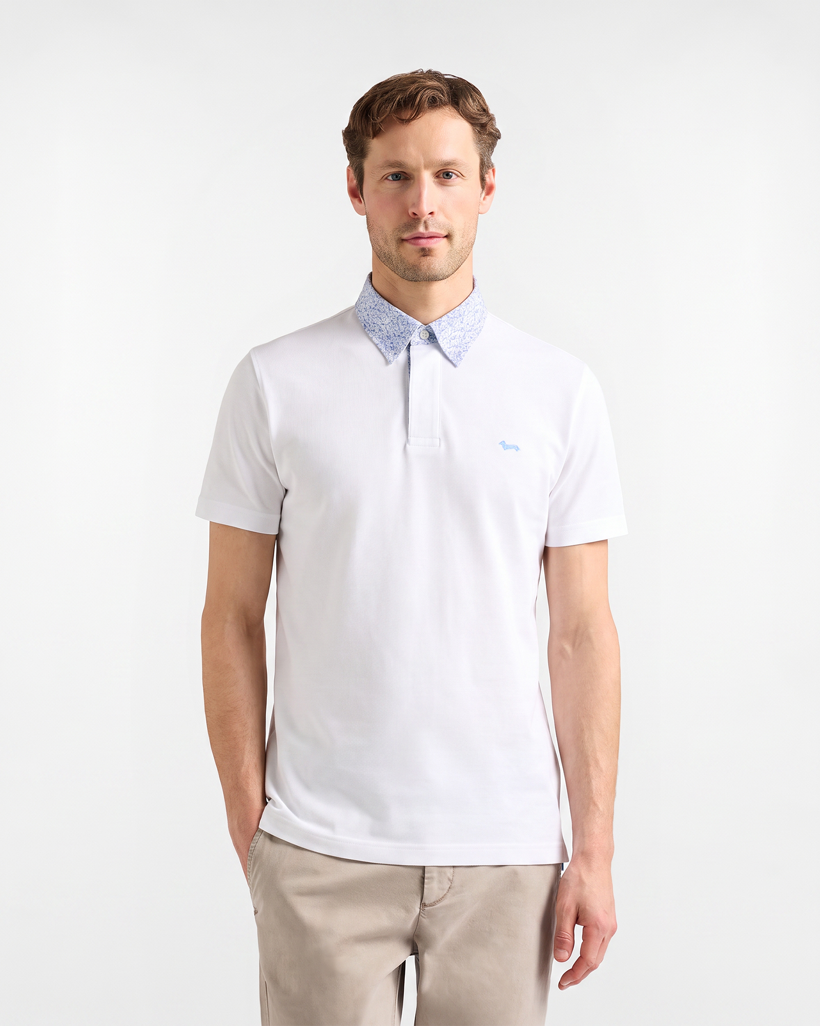 Polo de hombre Vietri de piqu&eacute; con corte recto