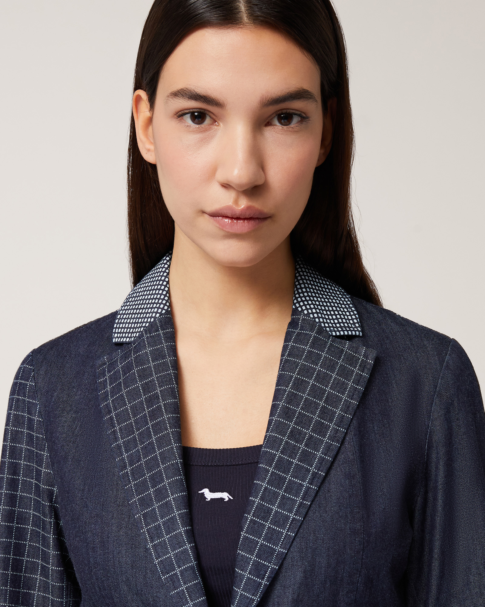 Jacke aus Denim mit Print, Hellblau, large image number 2