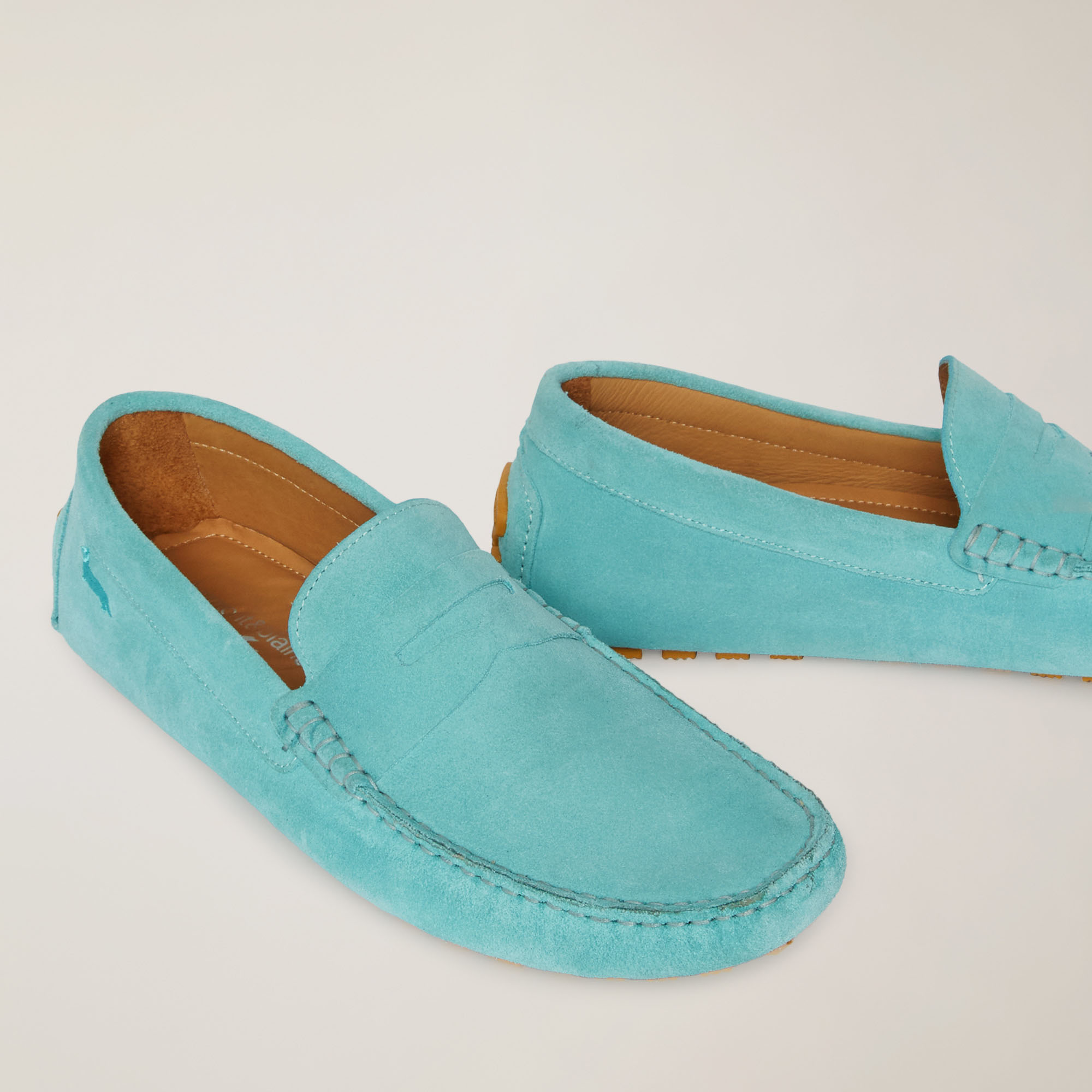 Loafer with Cleats, Light Blue, large image number 3