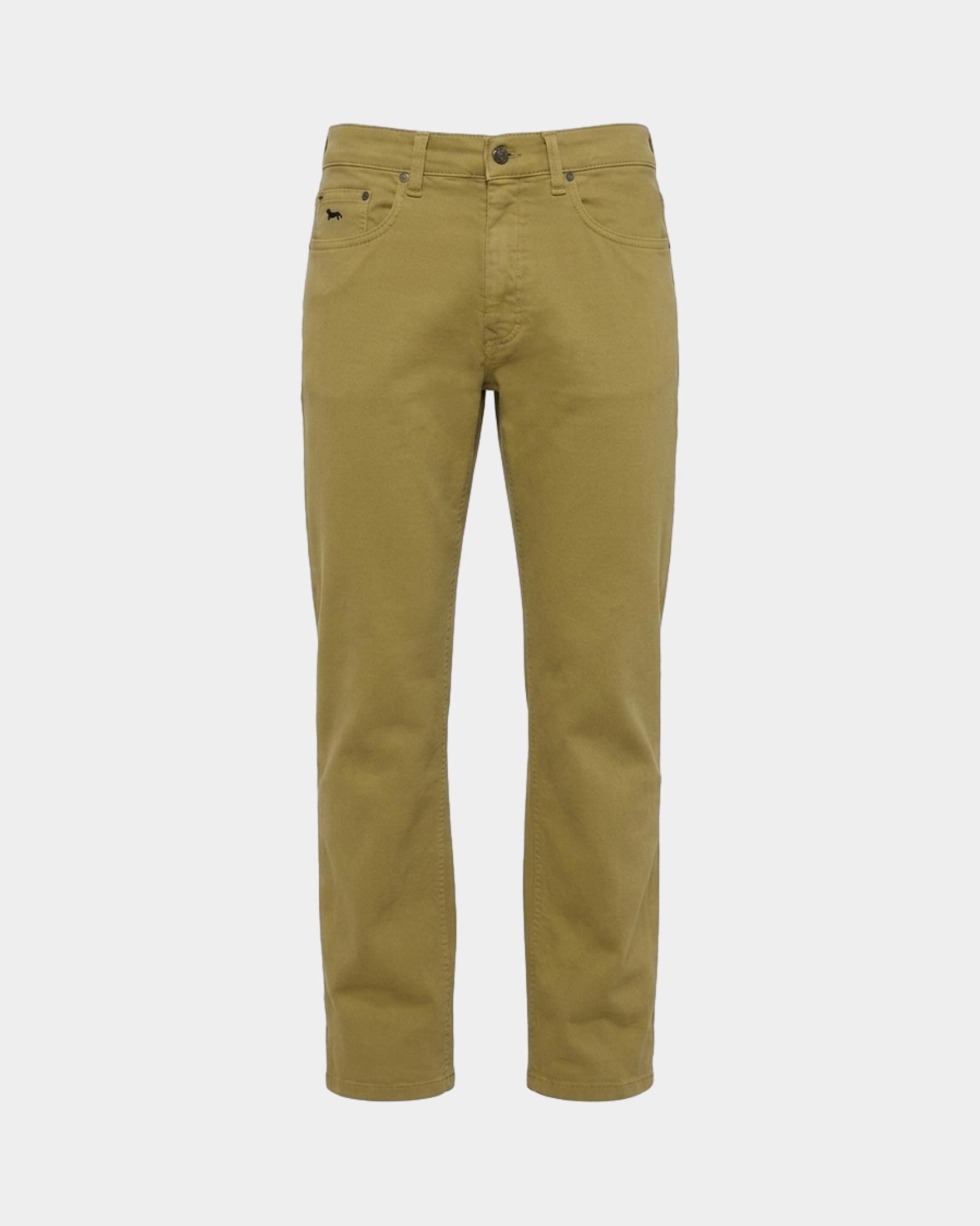 Men&rsquo;s regular-fit  stretch cotton 5-pocket trousers, FANGO, large