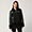 Leather Jacket With Fur Details, Black, swatch