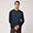 Pullover Girocollo In Misto Lana Con Fantasia Sul Davanti, Light Blue, swatch