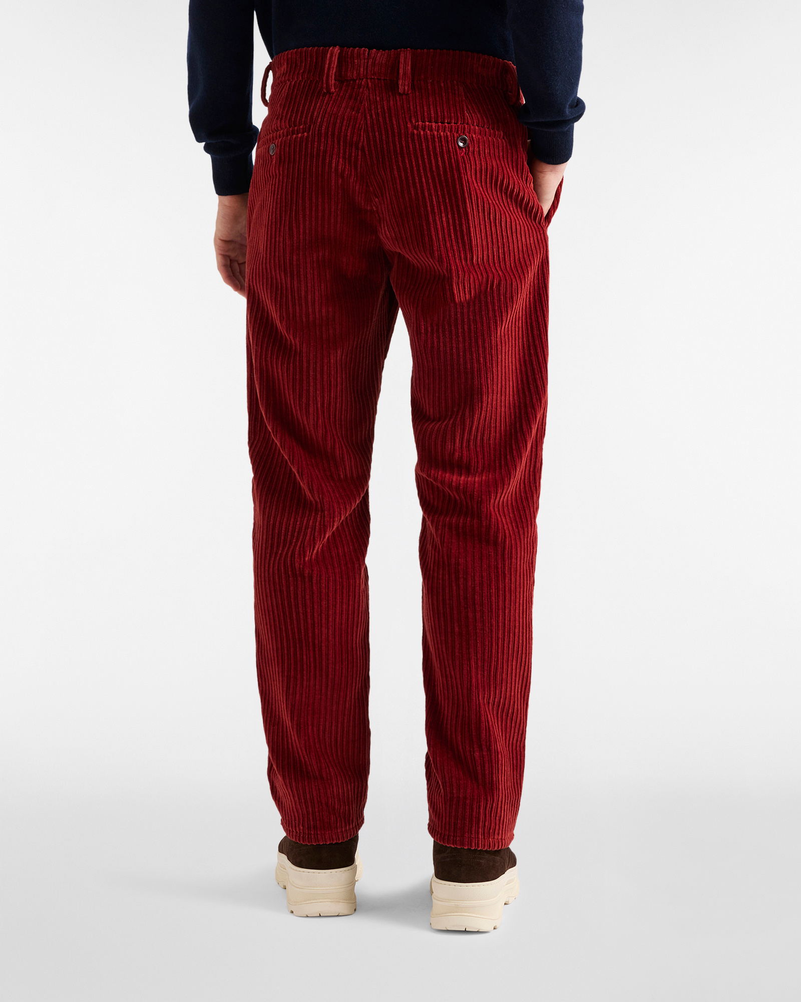 Pantalone in Velluto a Coste "Cortina a Colori"