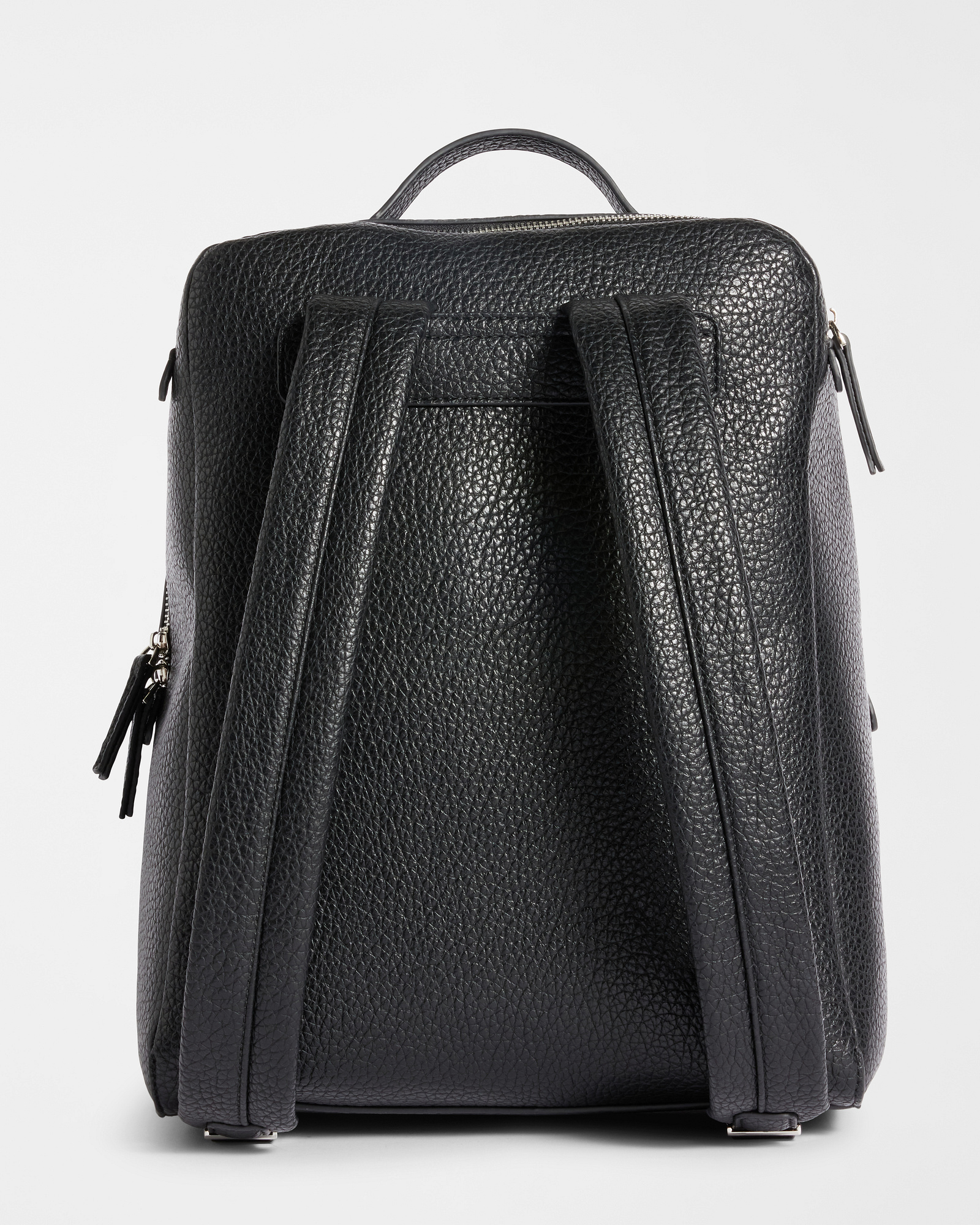 Gentleman Textured Backpack, Black, large image number 1