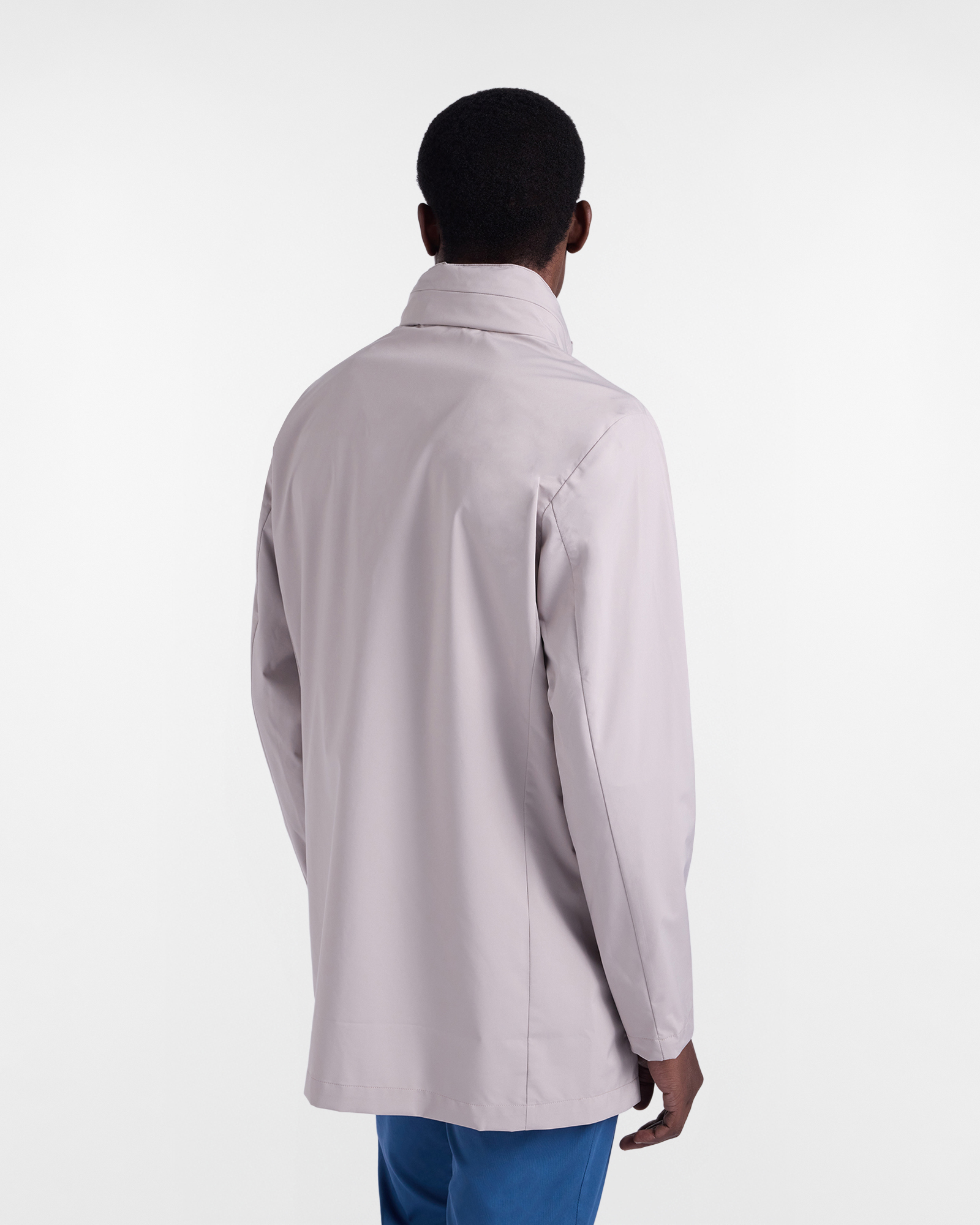 Soft shell trench coat