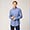 Camicia In Cotone Narrow Fit, Blu Chiaro, swatch