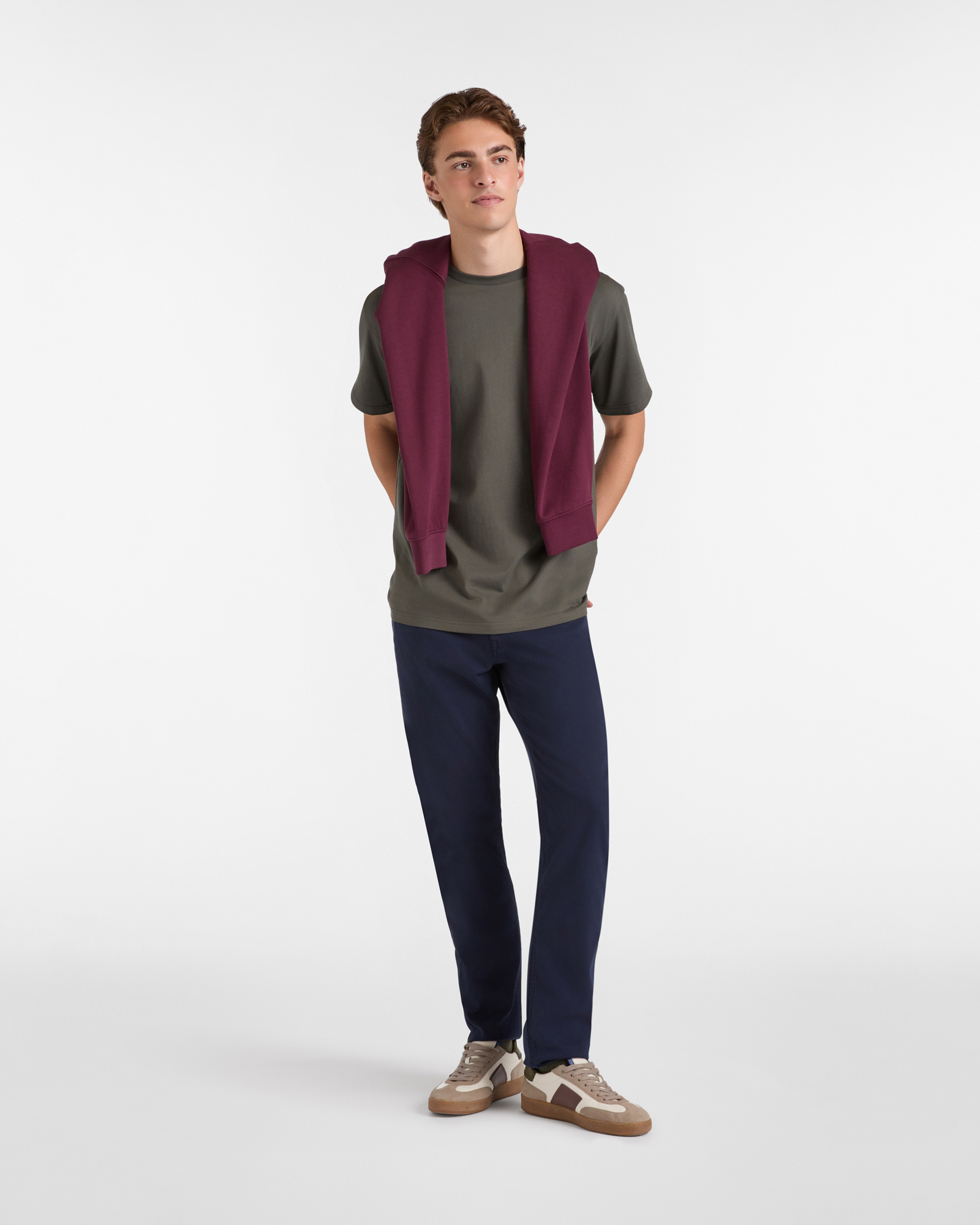 Relaxed Fit Cotton T-Shirt, Green, large image number 3