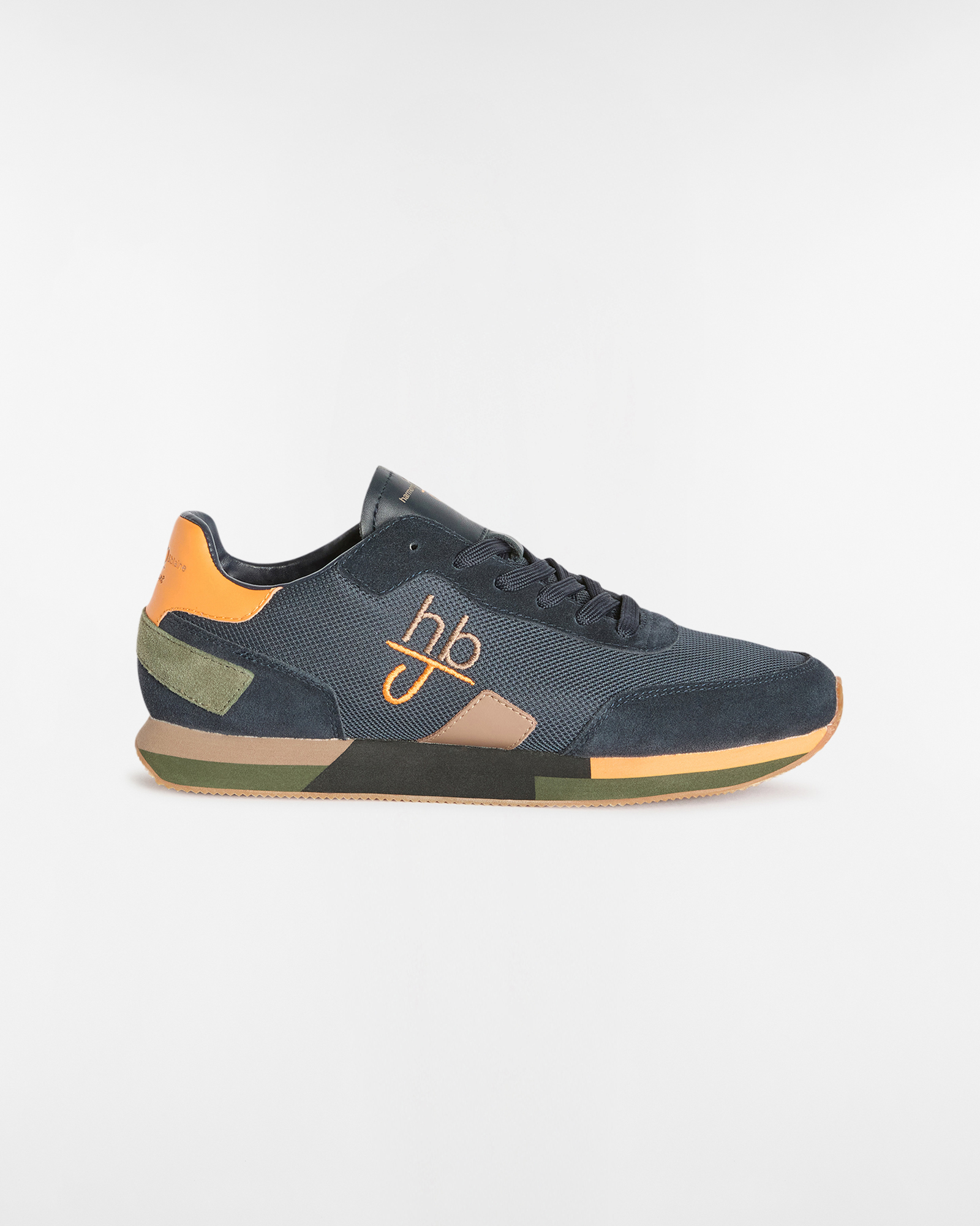 Embroidered Logo Running Sneakers