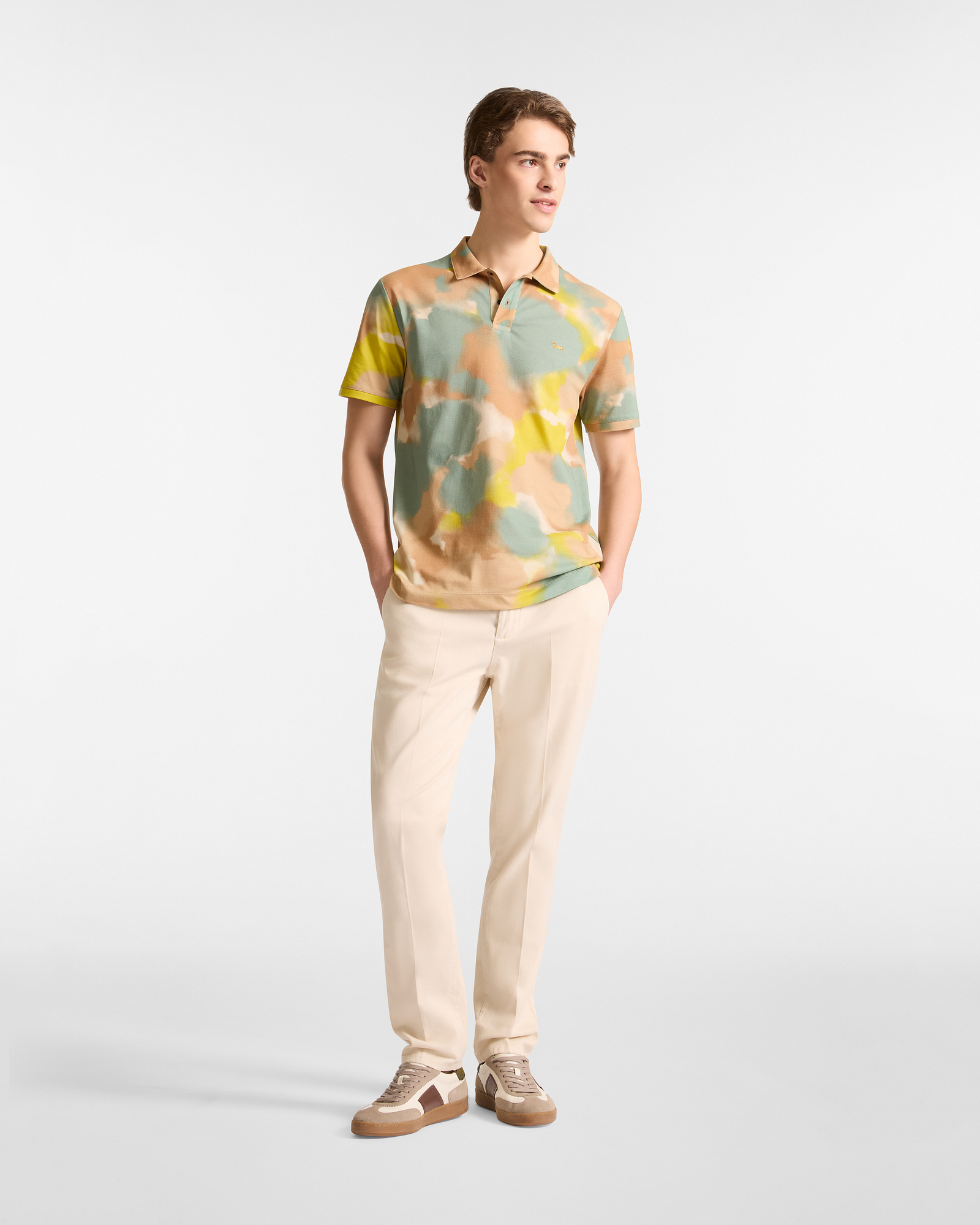 Jogger-Style Pants, Beige, large image number 3