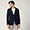 Deconstructed False-Plain Jersey Jacket, Blue, swatch