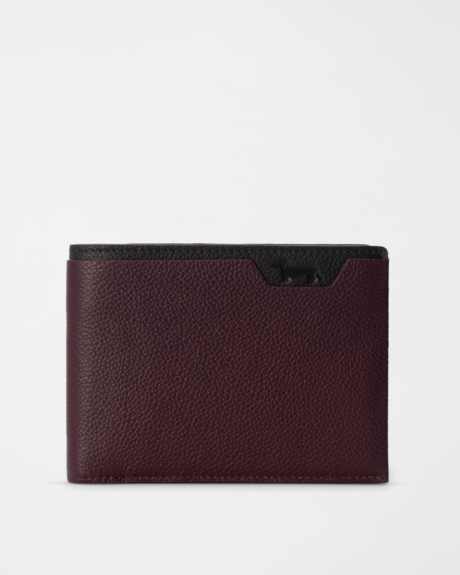 Men&rsquo;s Bordeaux Genuine Leather Wallet with 8 Card Slots
