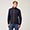 Full-Zip Sweatshirt With Contrasting Piping, Blue, swatch