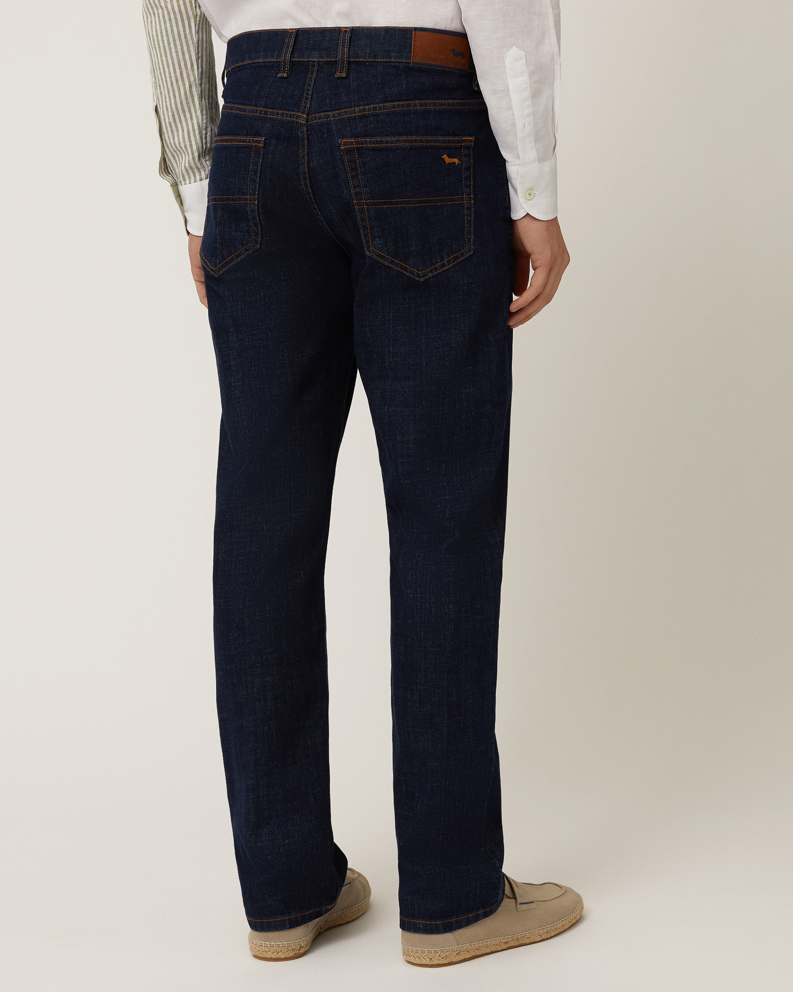 Dark Denim Pants, Denim Blue, large image number 1