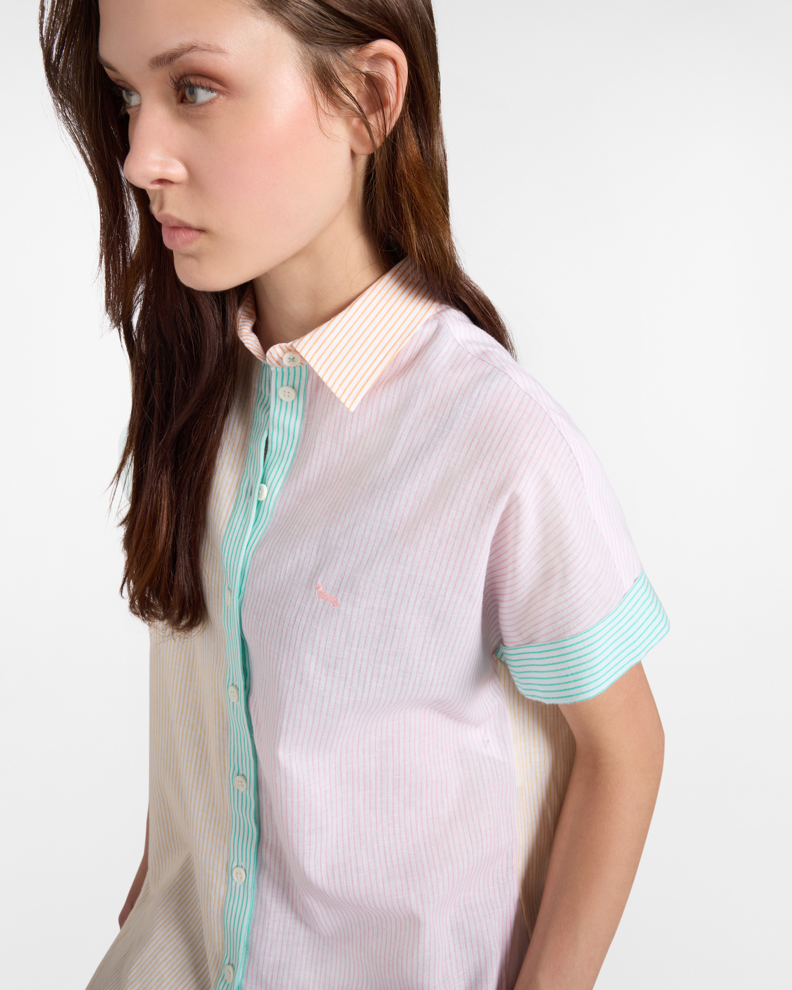 Women's "Piazzetta" shirt, Yellow, large image number 2