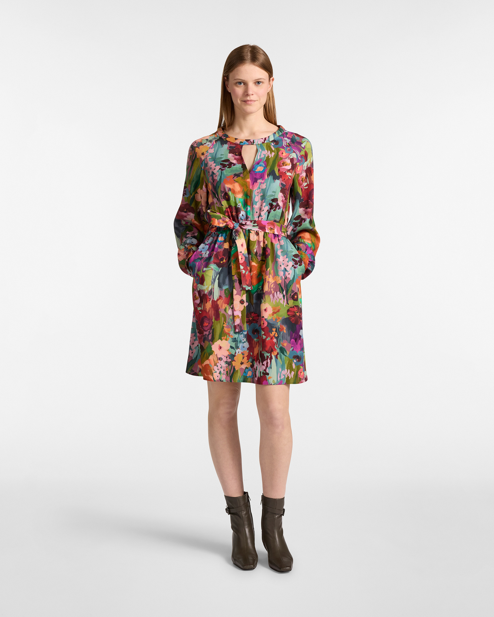 Short Floral Dress