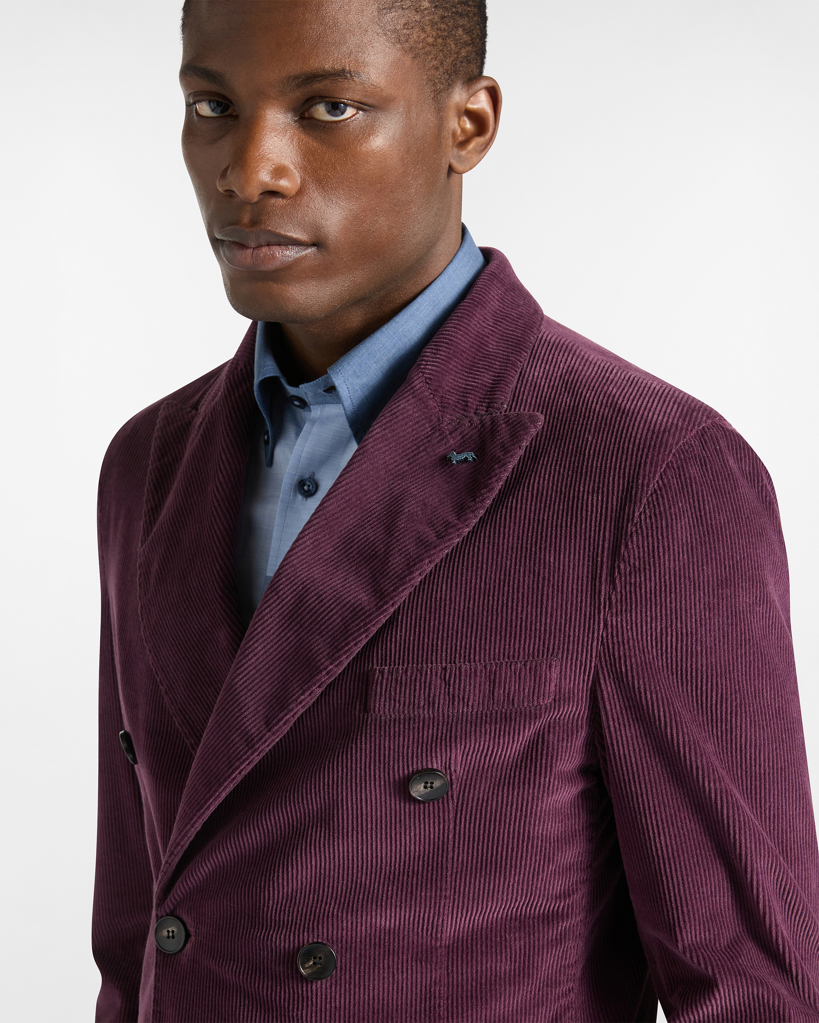 Double-Breasted Jacket Capsule Artisanal Colors, Dark Red, large image number 2