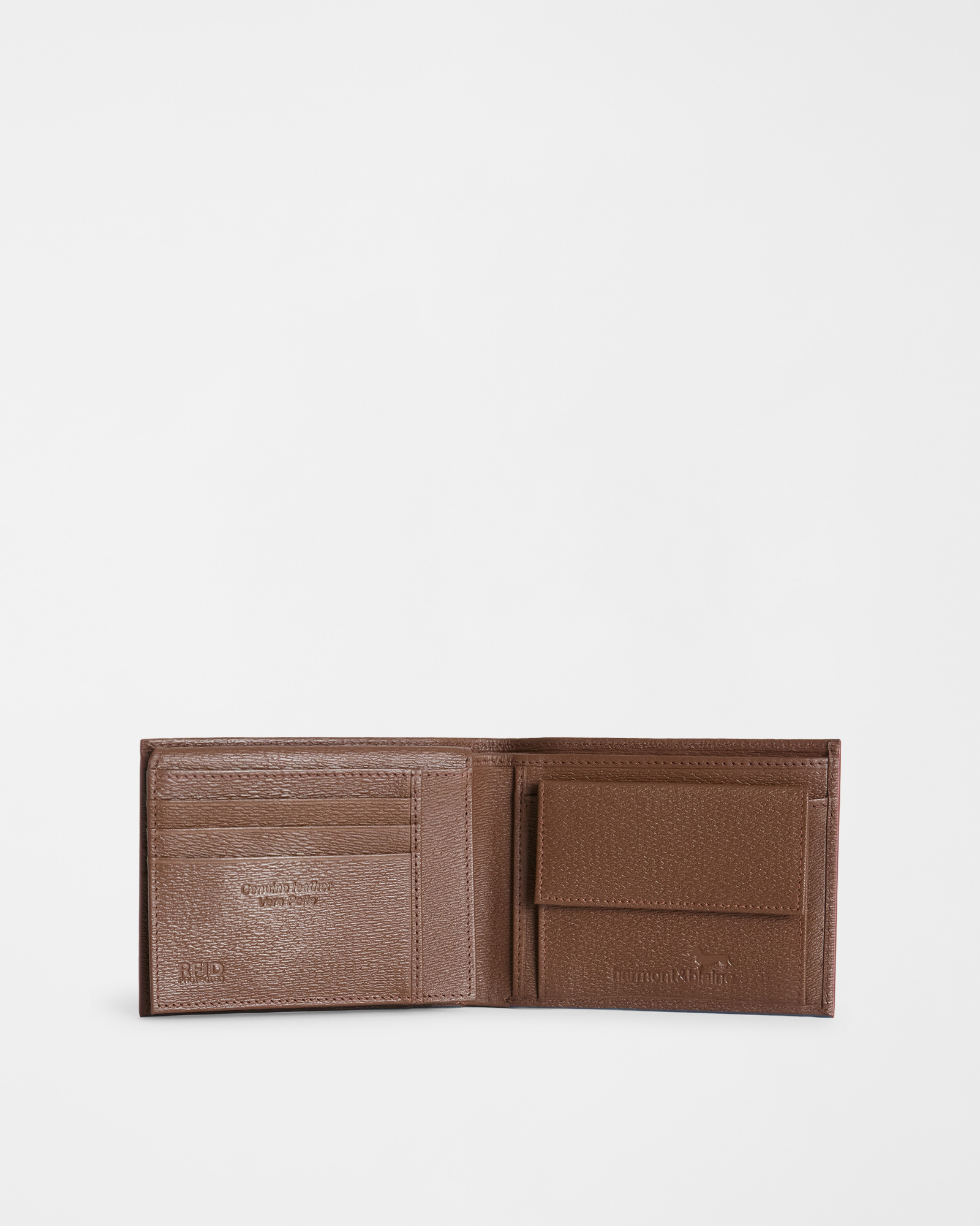 Leather wallet, Beige, large image number 2