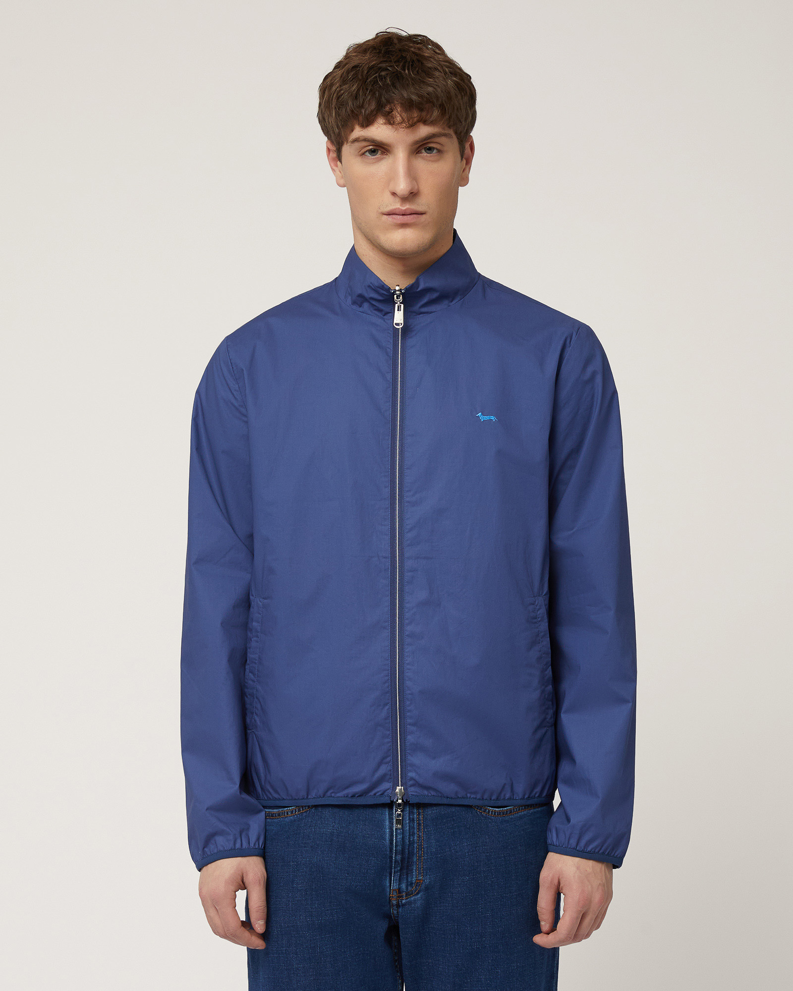 Bomber Color Block Réversible, Bleu clair, large image number 0