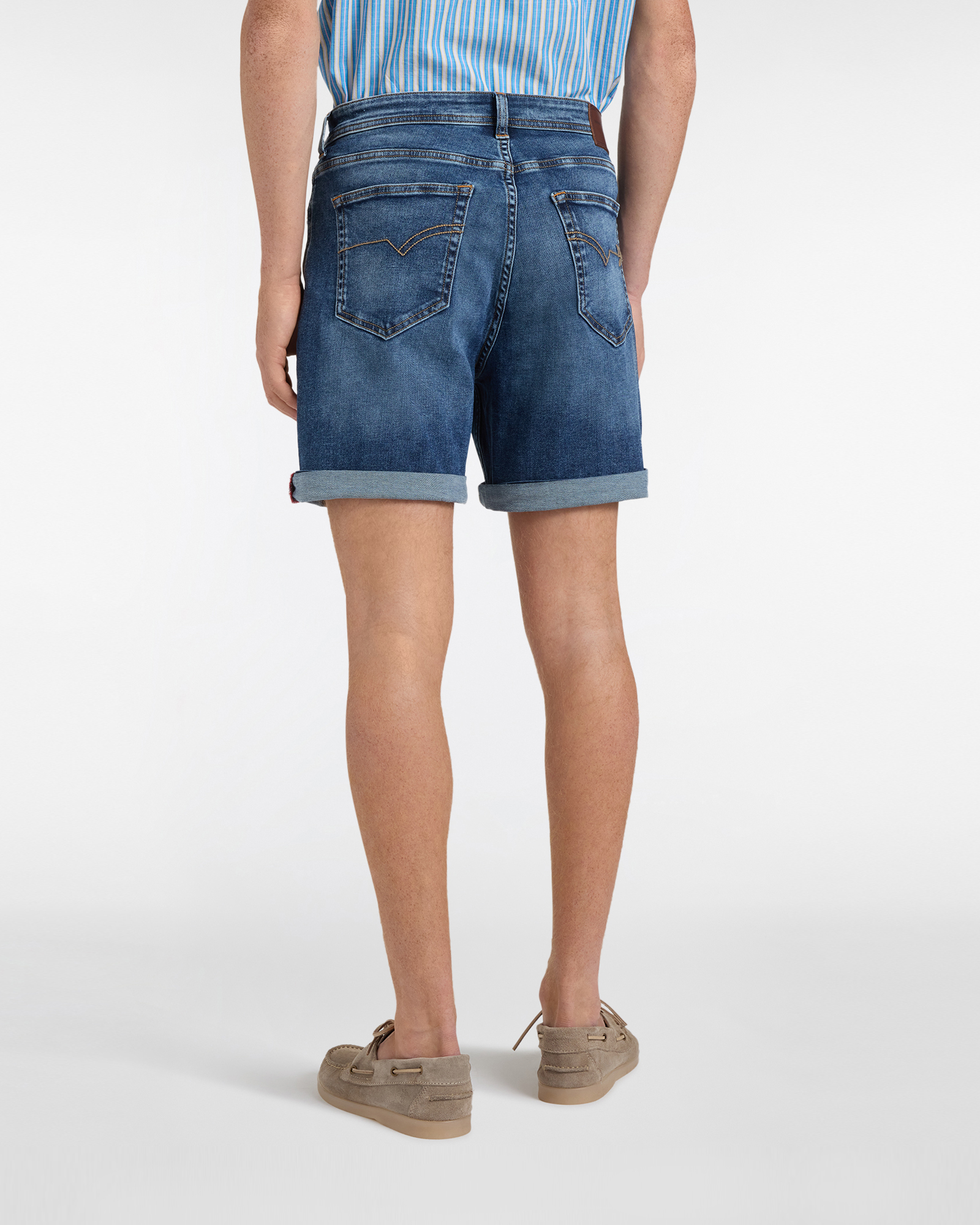 Bermuda Uomo Denim Narrow Fit