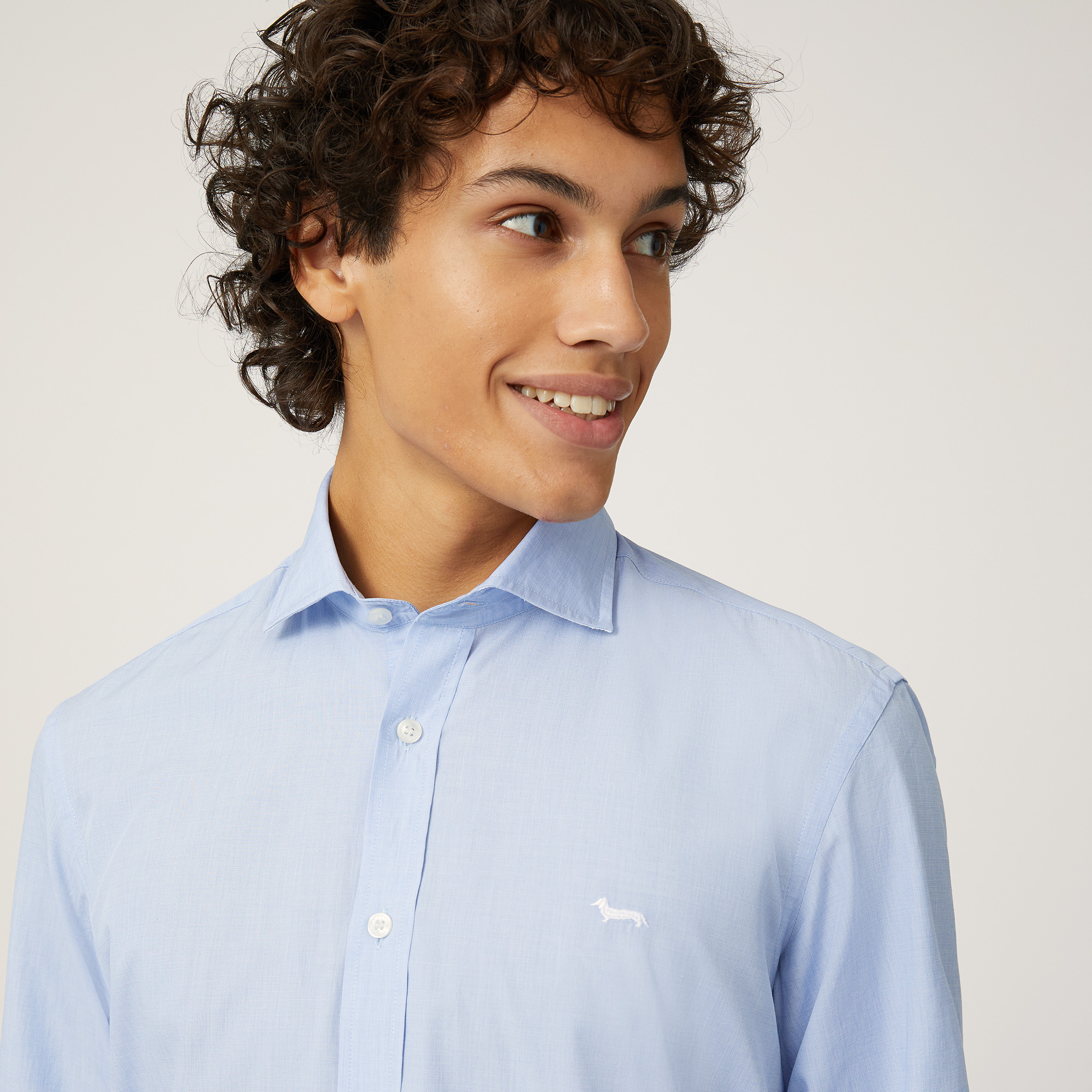 Shirt With Contrasting Inner Detail